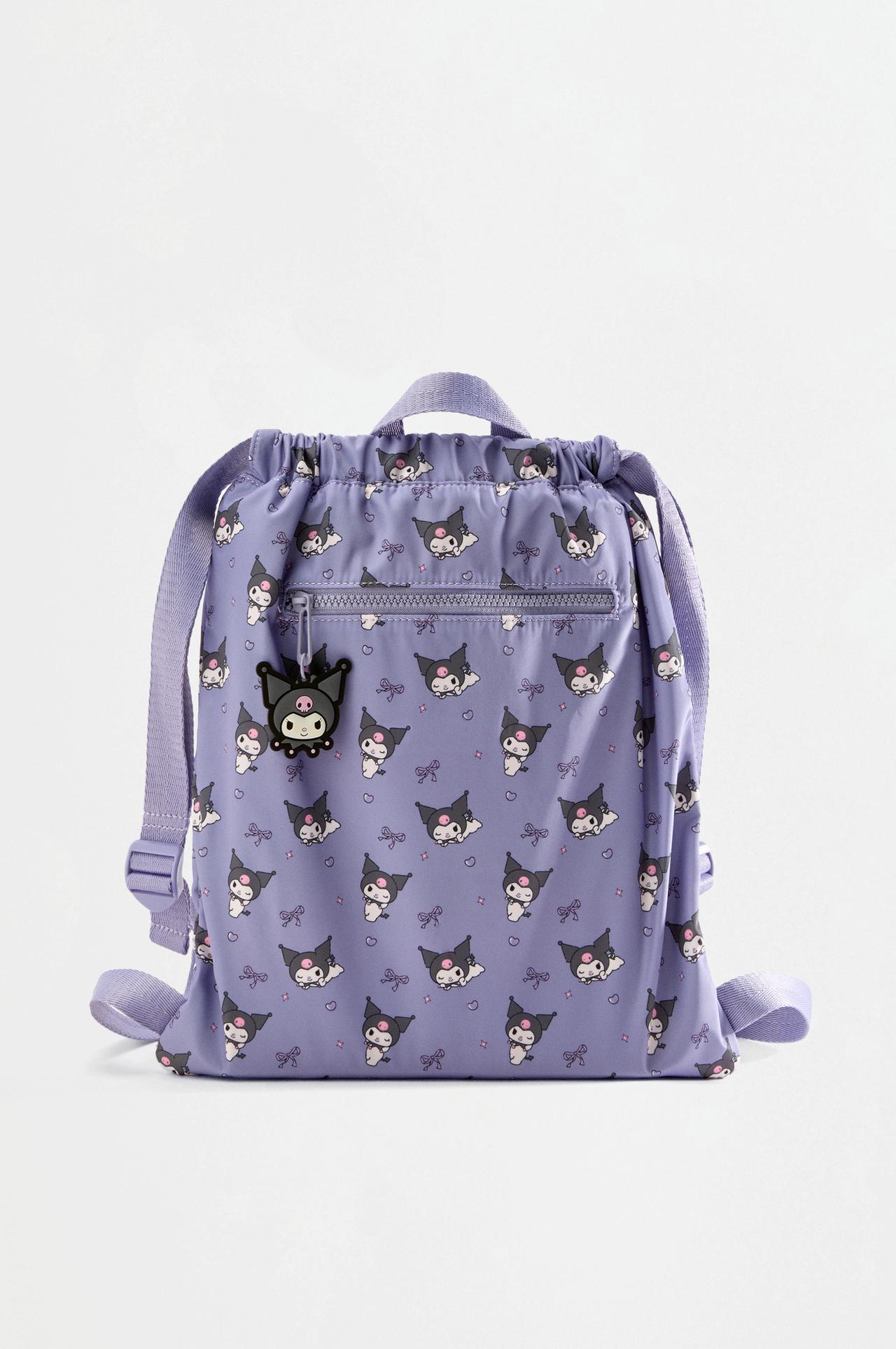 Kuromi ©SANRIO backpack — Tan