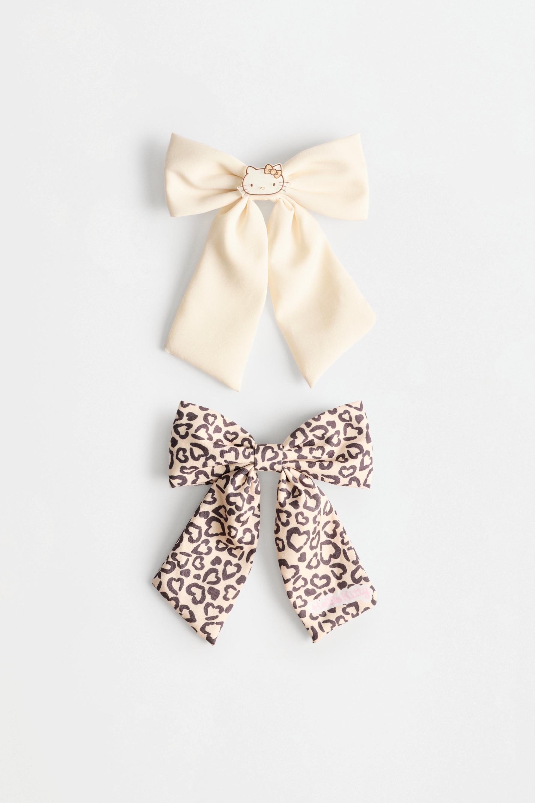Hello Kitty ©SANRIO Bows (2-pack) — BROWN