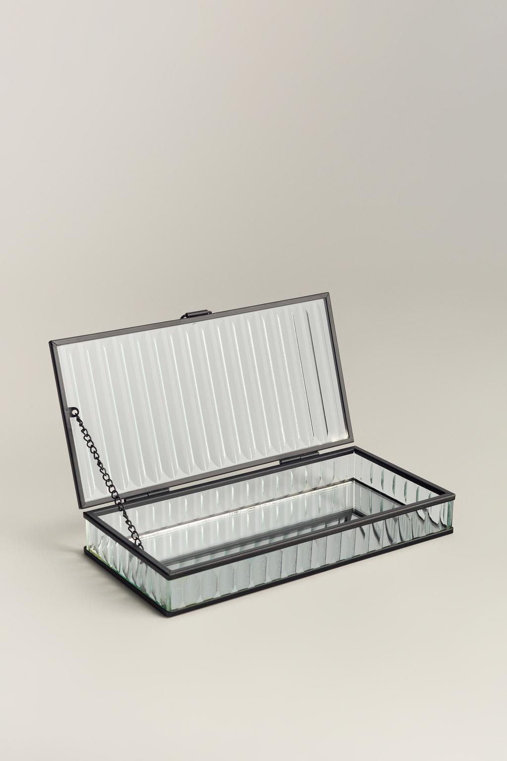 Capsa rectangular vidre