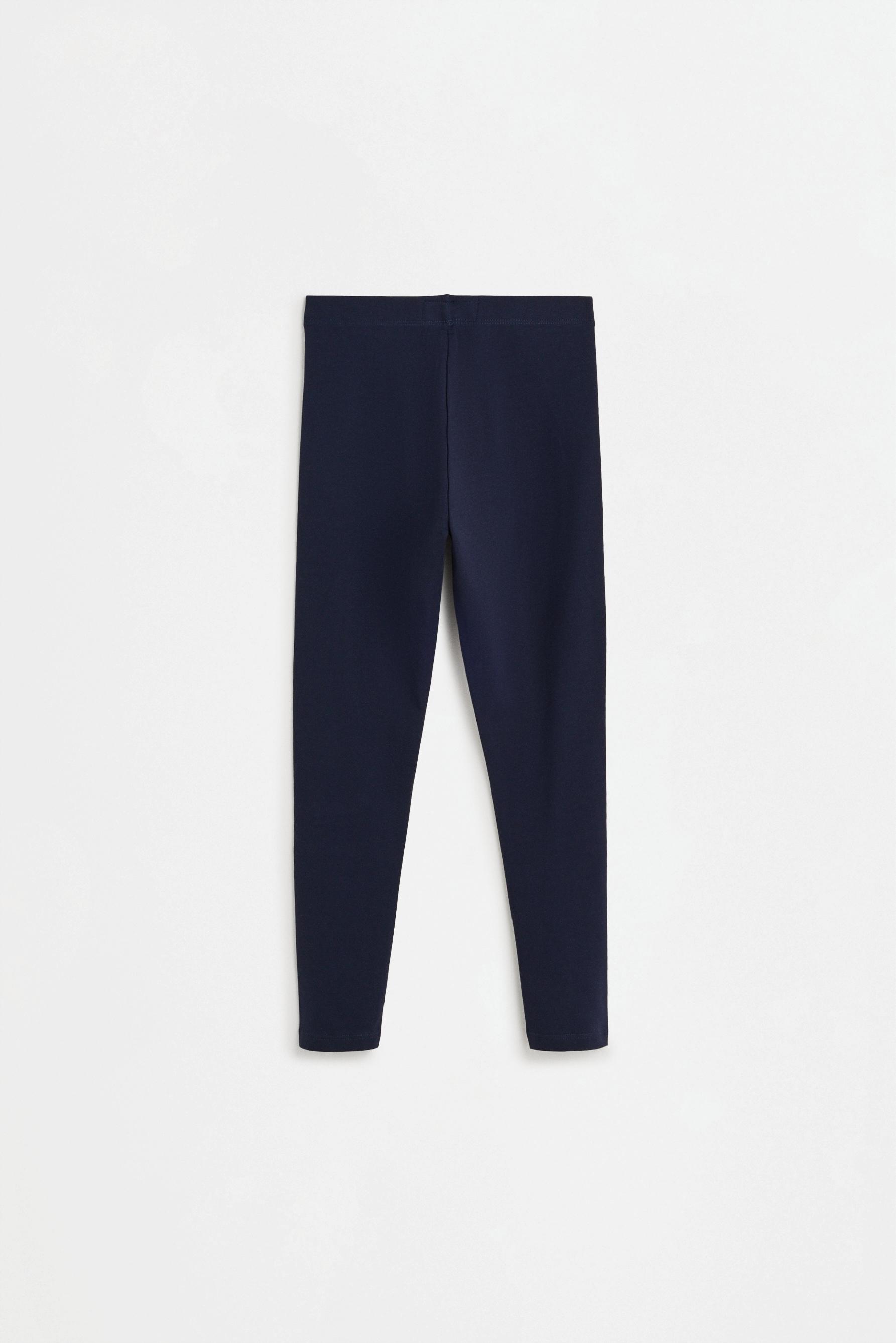 6-pack of solid-colored leggings — PALE GREY