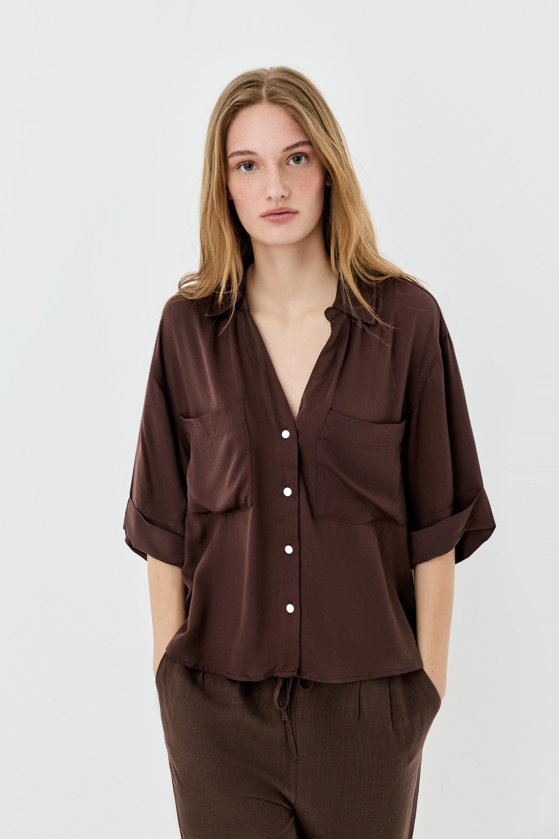 Camisa básica fluida