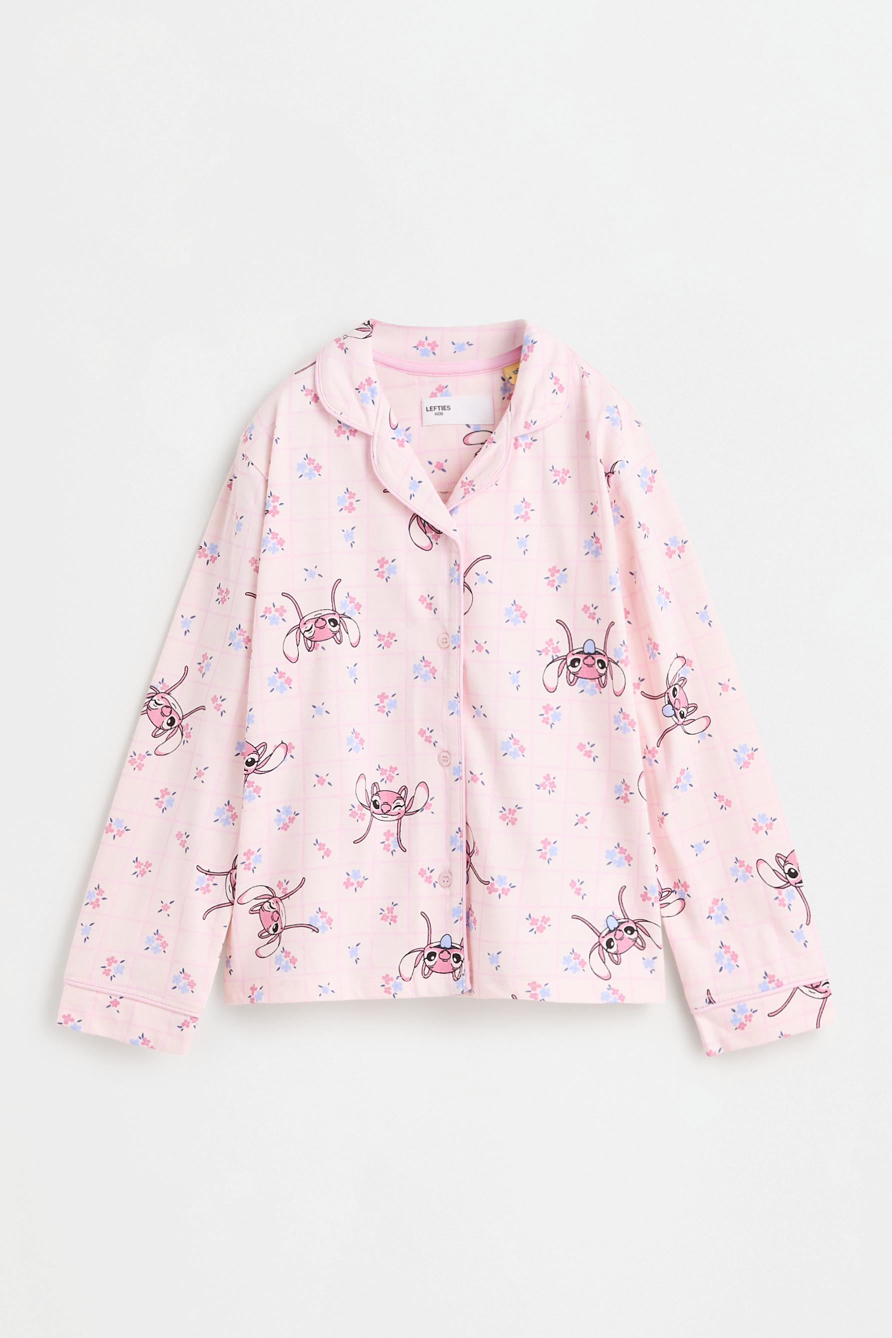 Angel ©Disney long pyjamas with sleep mask — PALE PINK