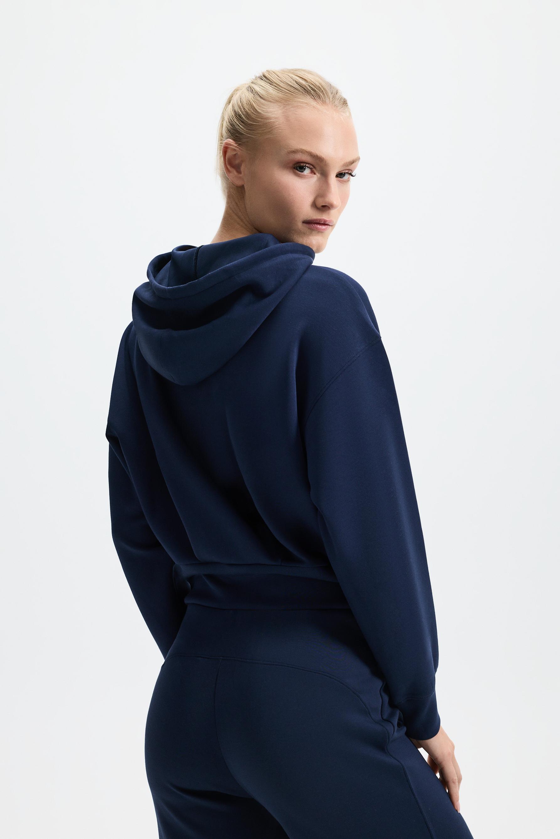 Fluid hoodie — DARK BLUE