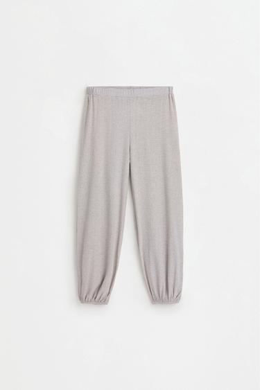 Crepe sarouel trousers — OFF WHITE 1
