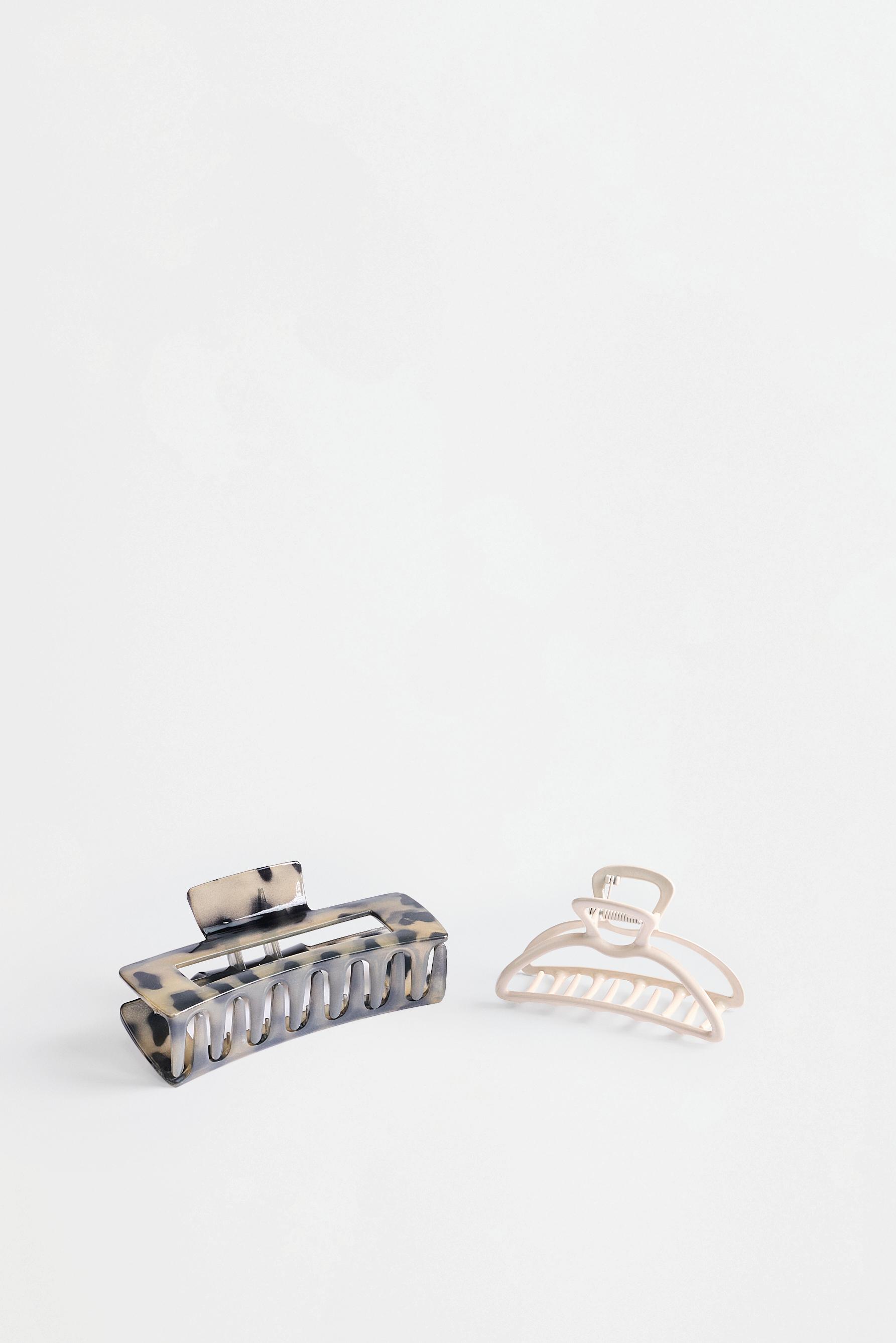 Assorted hair clips (2-pack) — VARIOUS