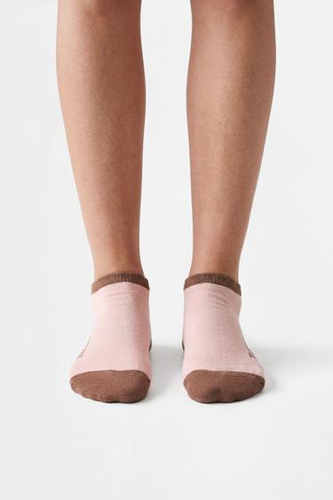 7-Pack of contrast ankle socks — WHITE TONES 1