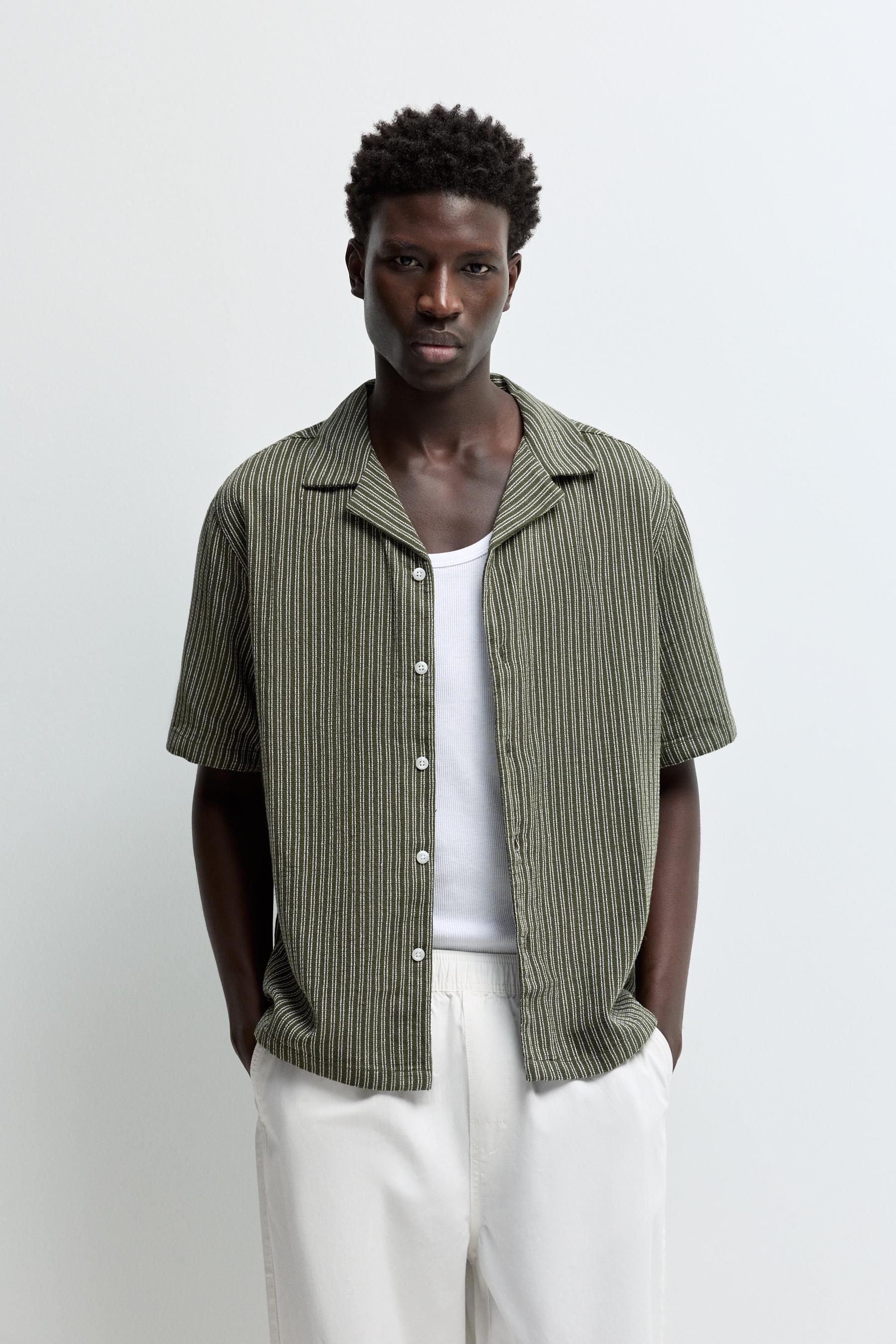 Camisa rústica rayas