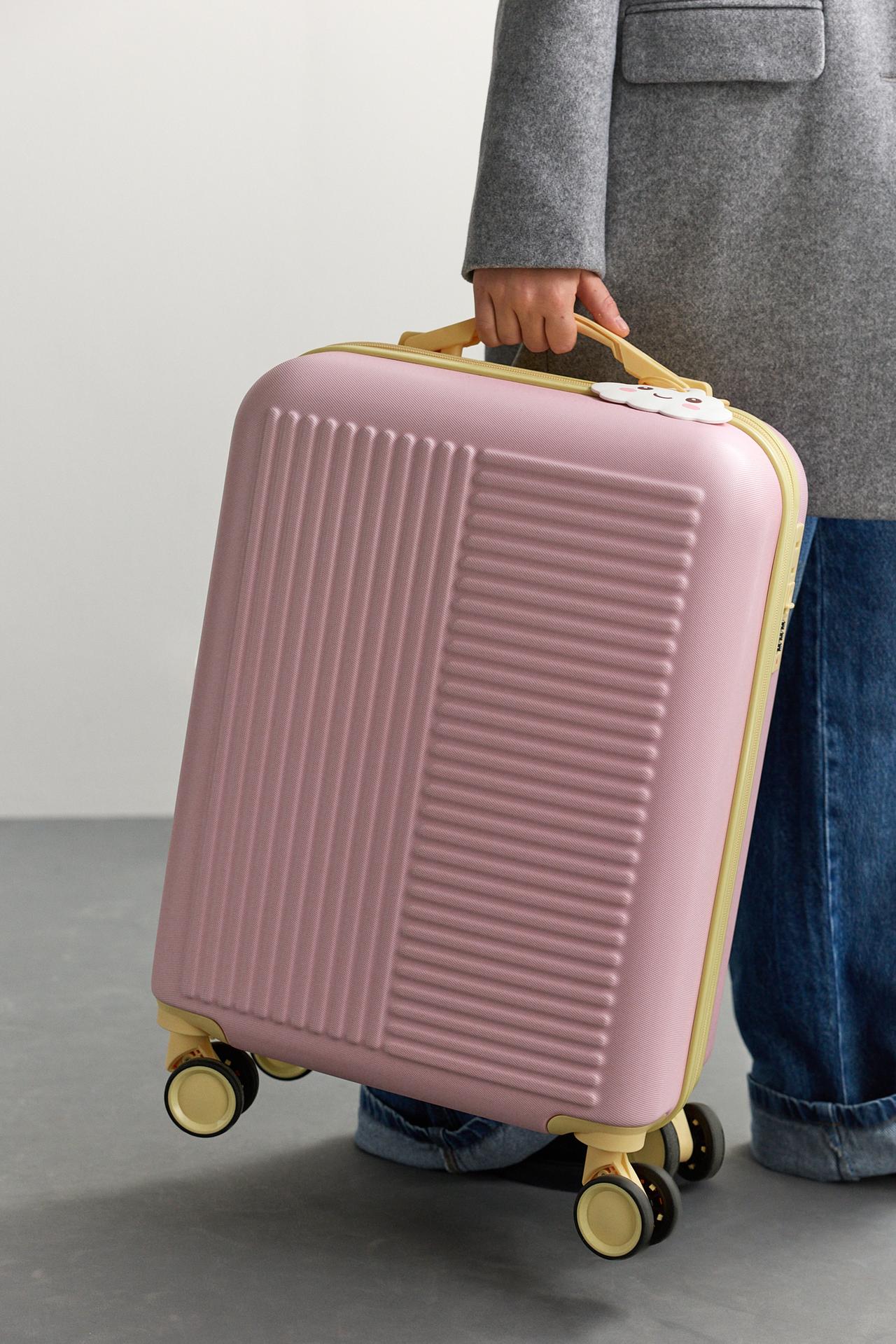 Carry-on suitcase — PASTEL PINK