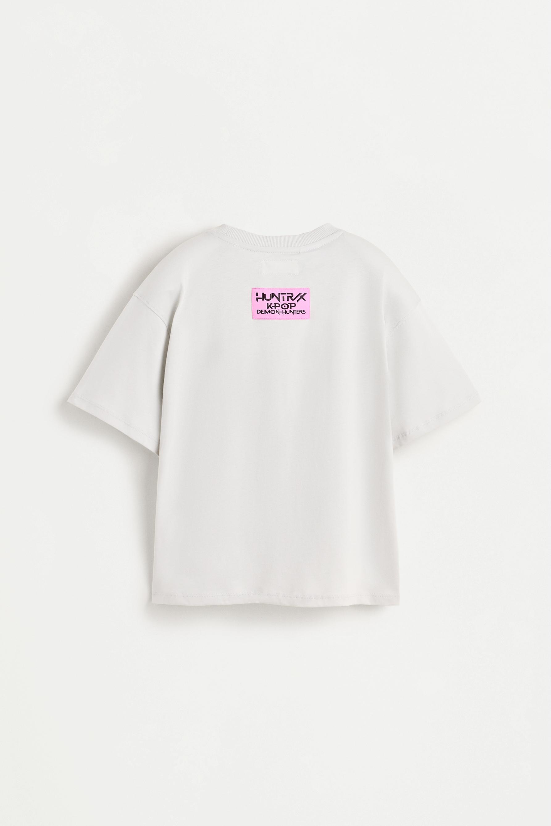 Huntrix K-Pop Demon Hunters ™/© Netflix T-shirt — GREY