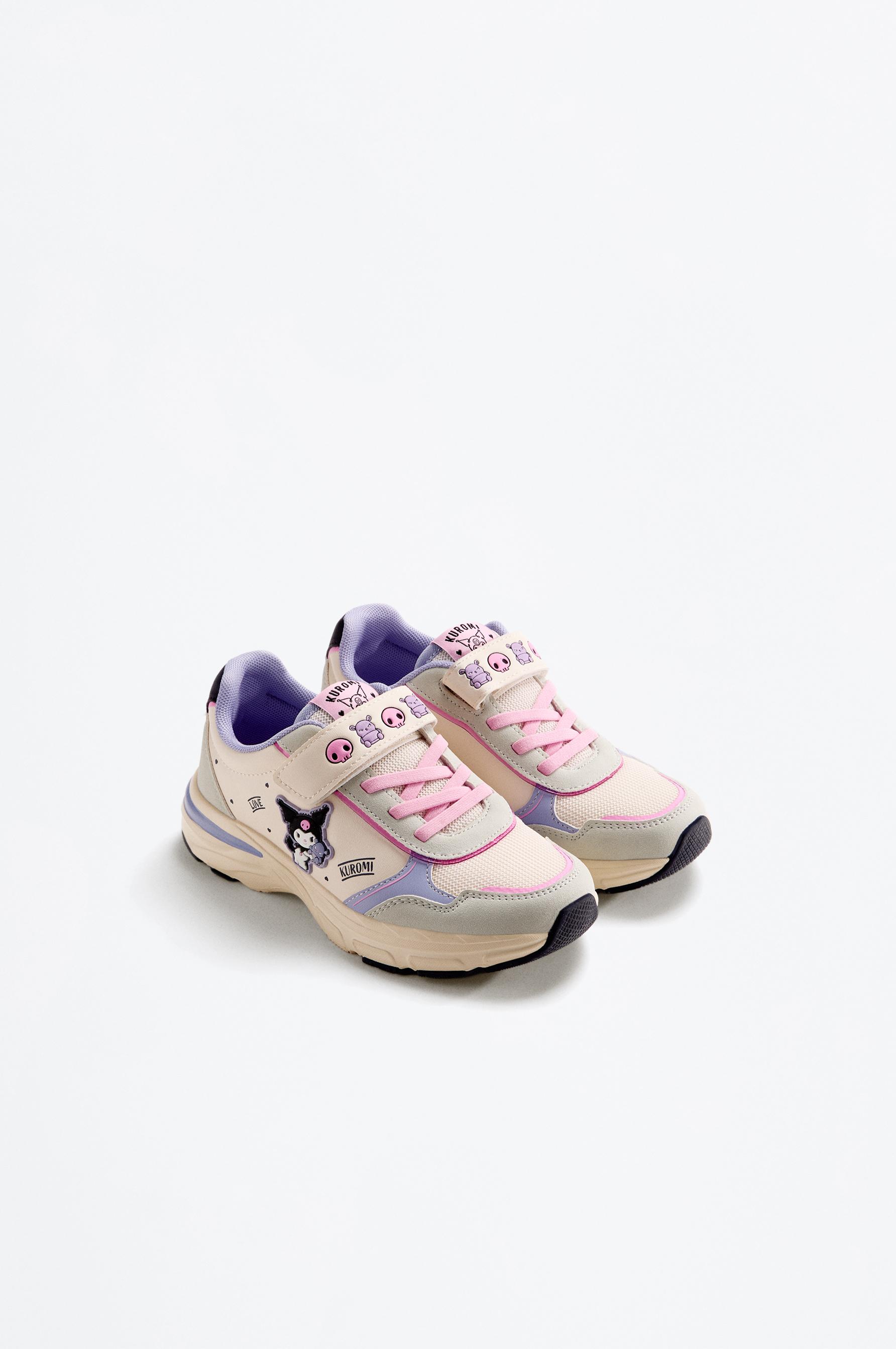Kuromi Hello Kitty ©SANRIO sneakers — WHITE