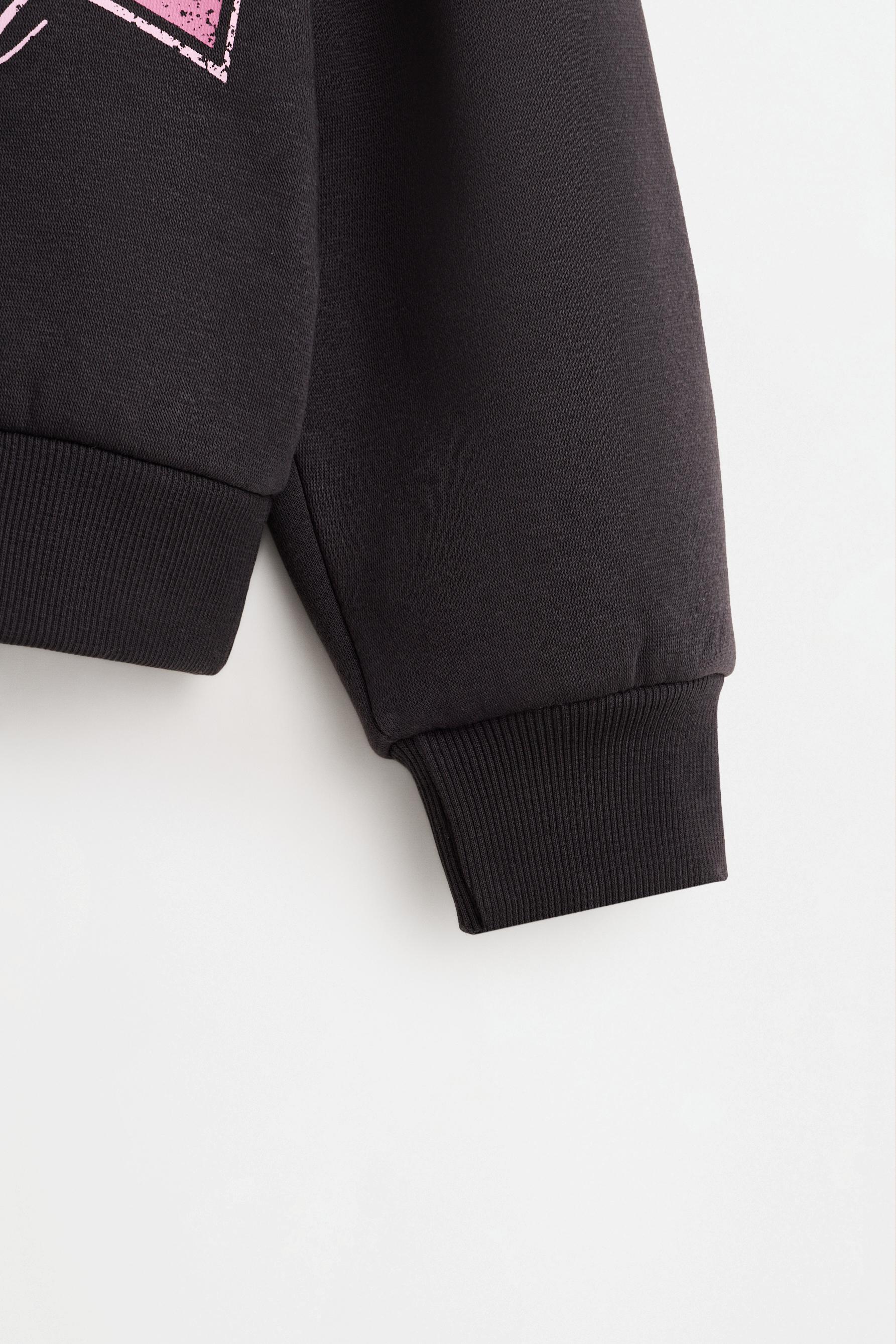 Printed sweatshirt — ANTHRACITE GREY
