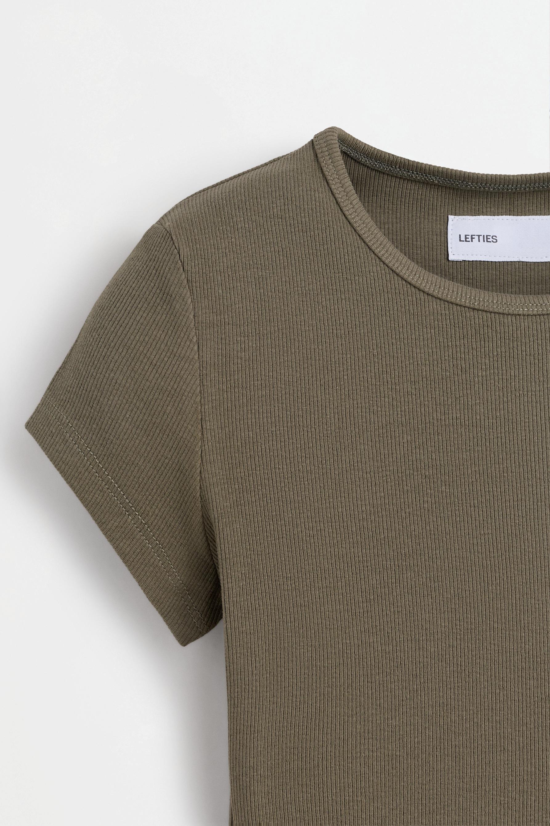 Short sleeve T-shirt — KHAKI