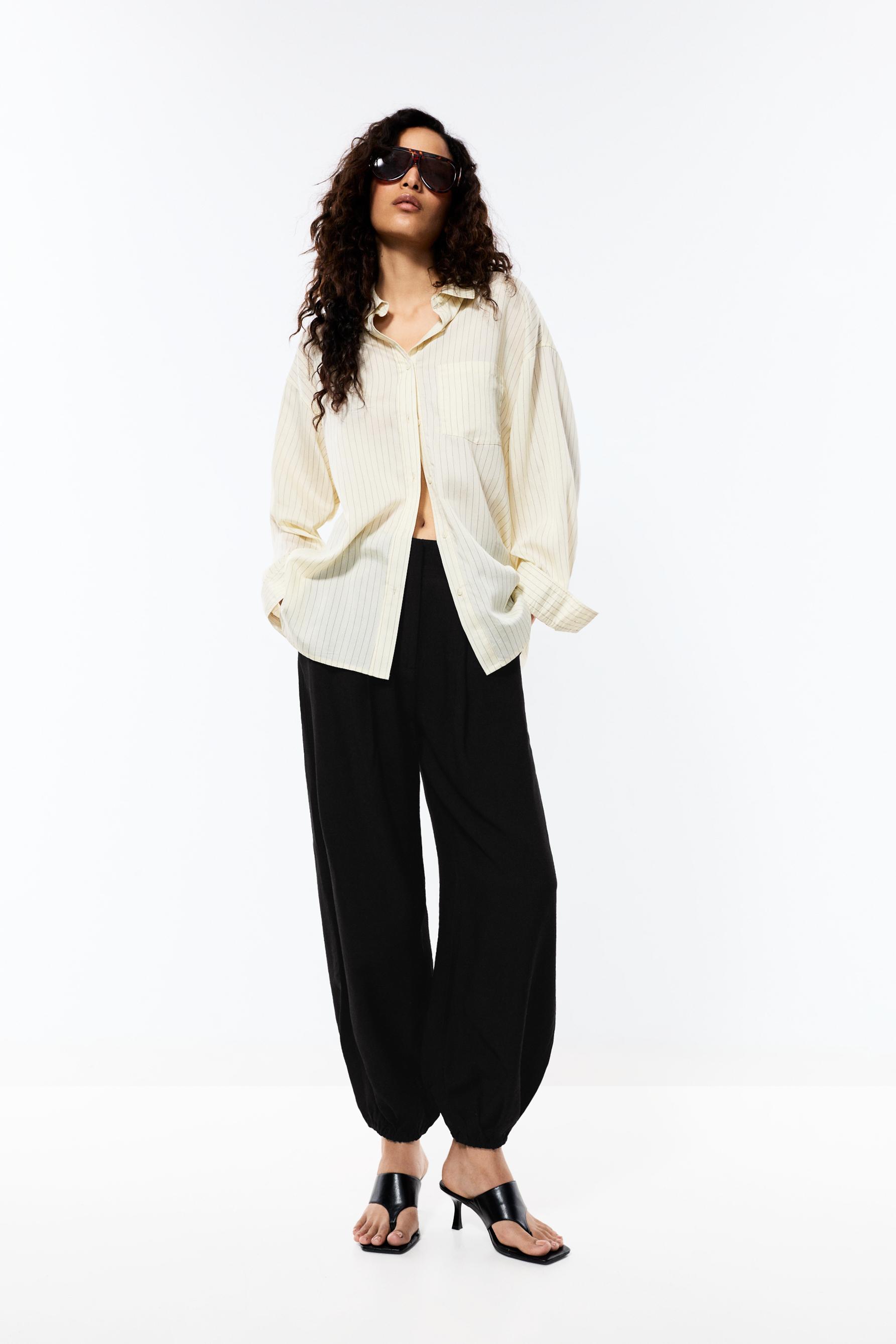 Pantalón bombacho rústico