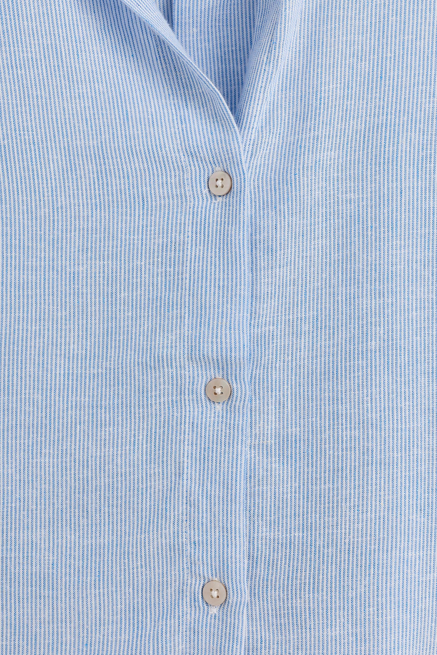 Wide sleeve shirt — STRIPED