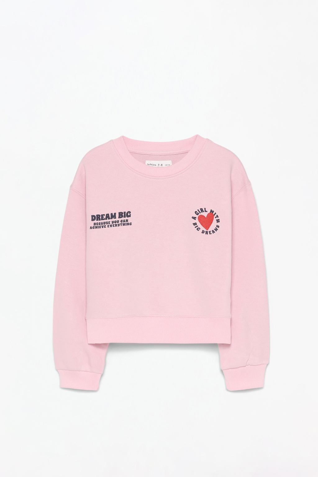 Baskılı ve pamuklu sweatshirt