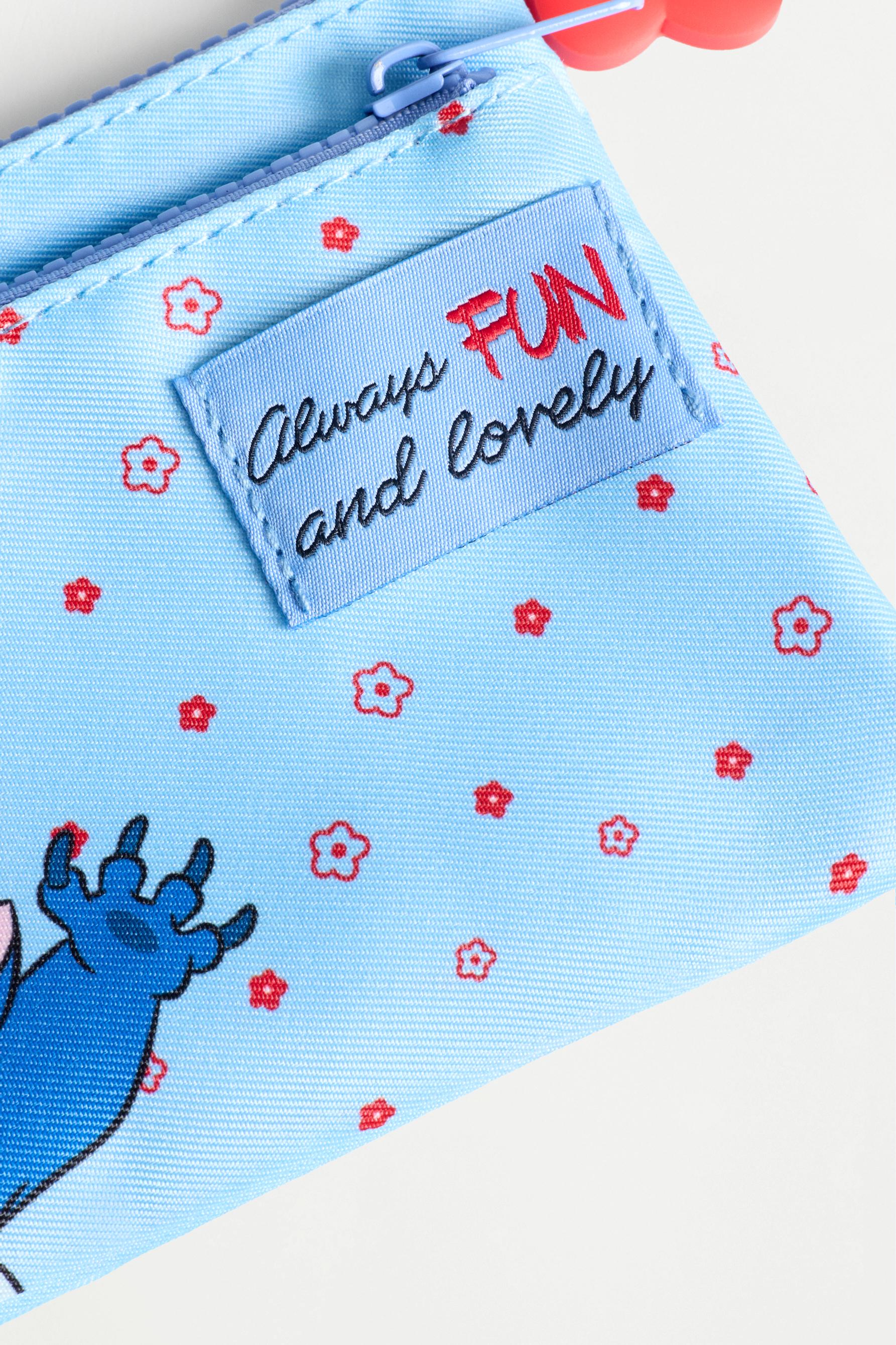 Stitch ©Disney compartment pencil case — BLUE