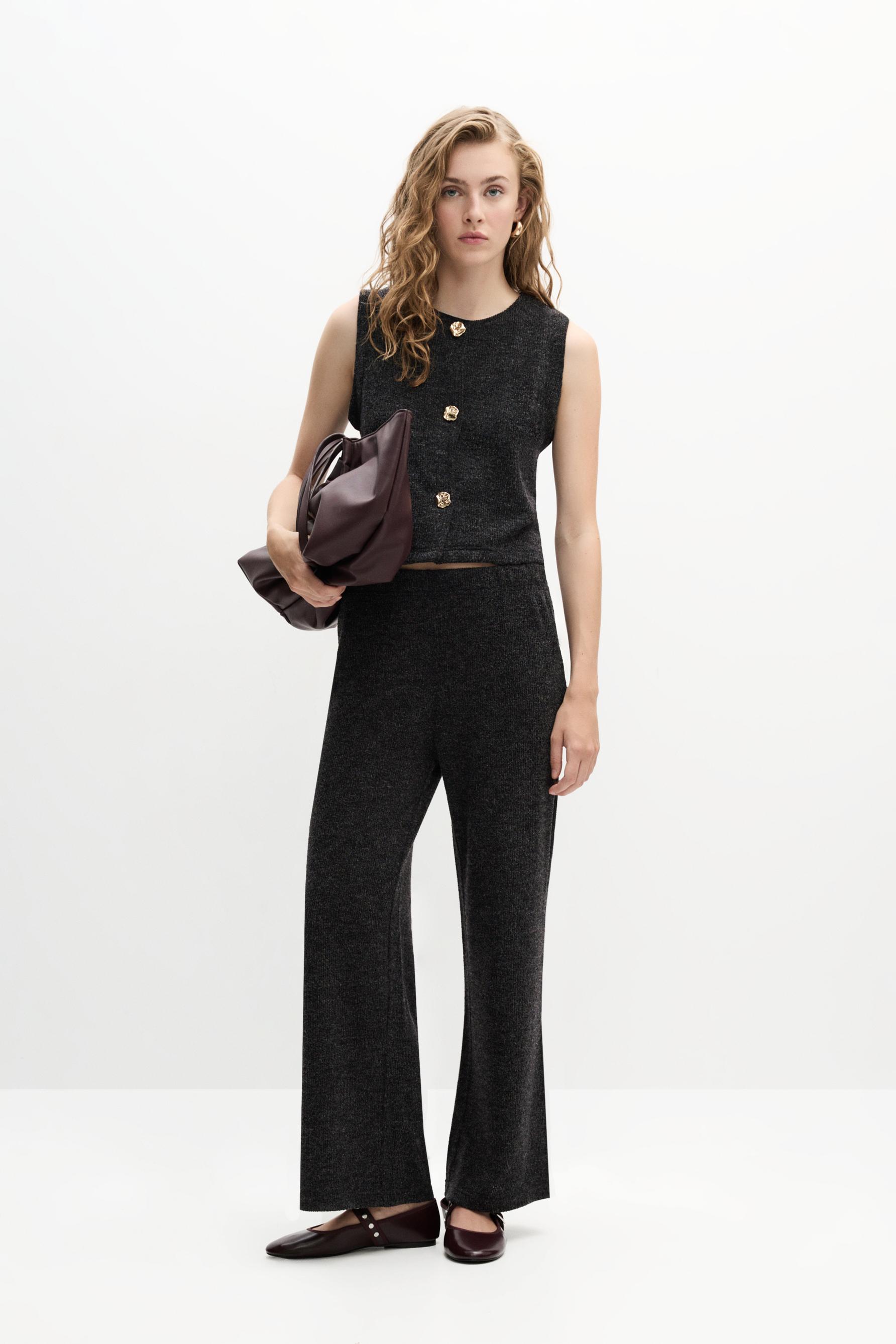 Pantalón punto cortado