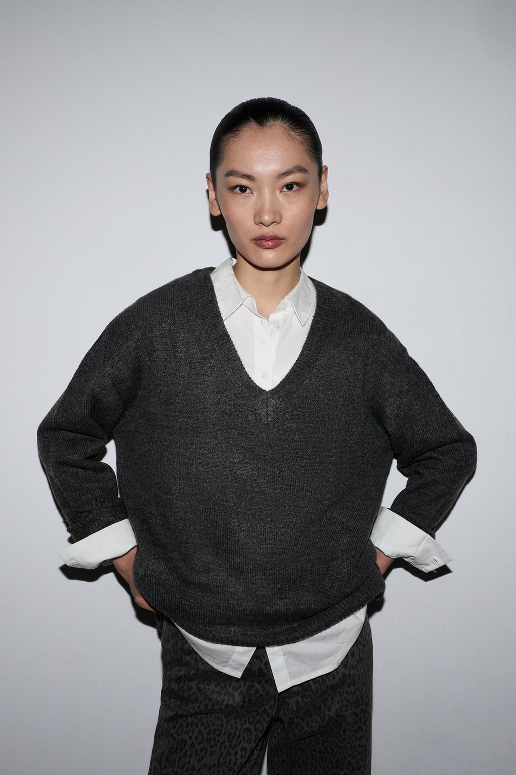 Camisola de malha espumosa