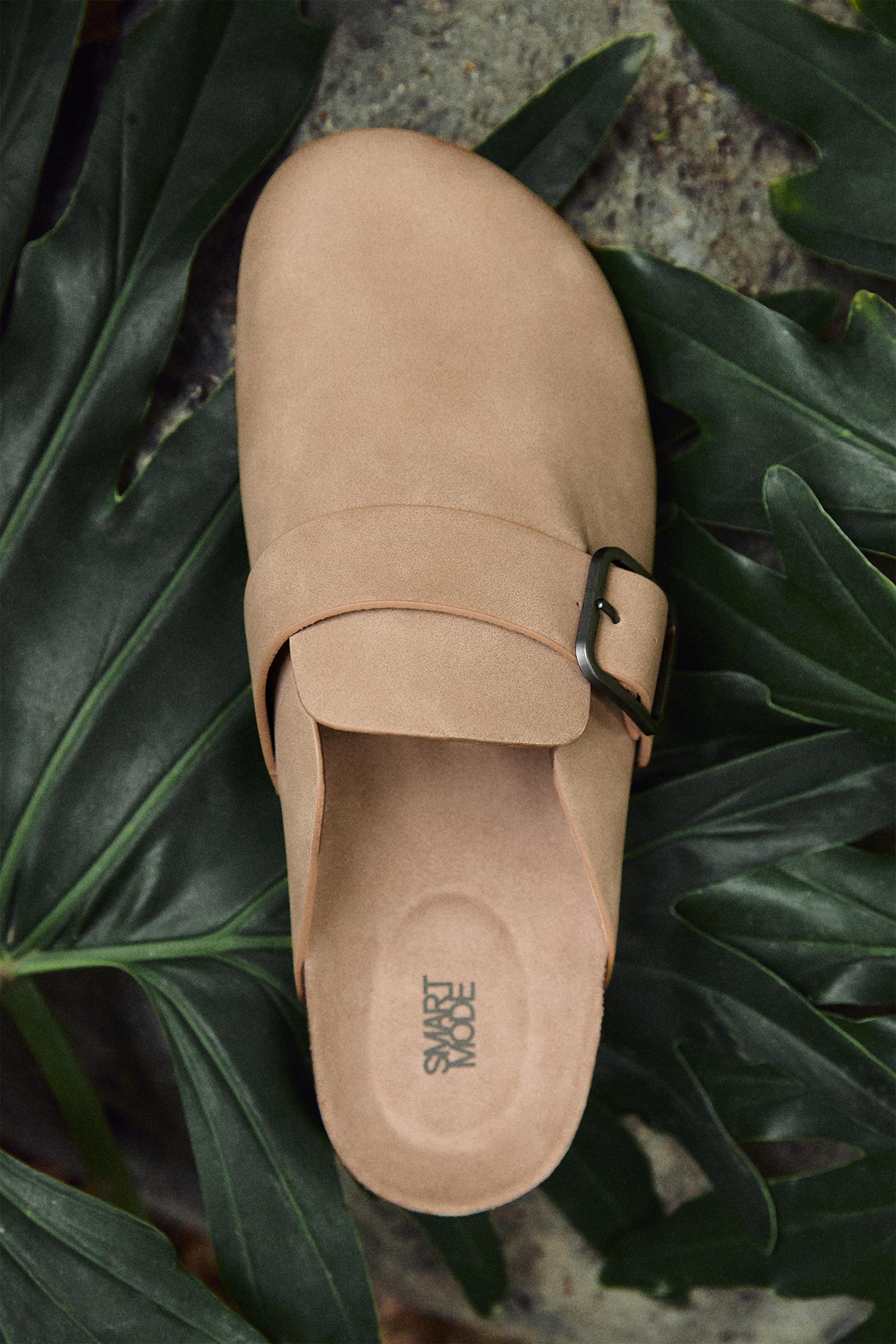 Lefties Bej Lefties Suni Süet tokalı sabo