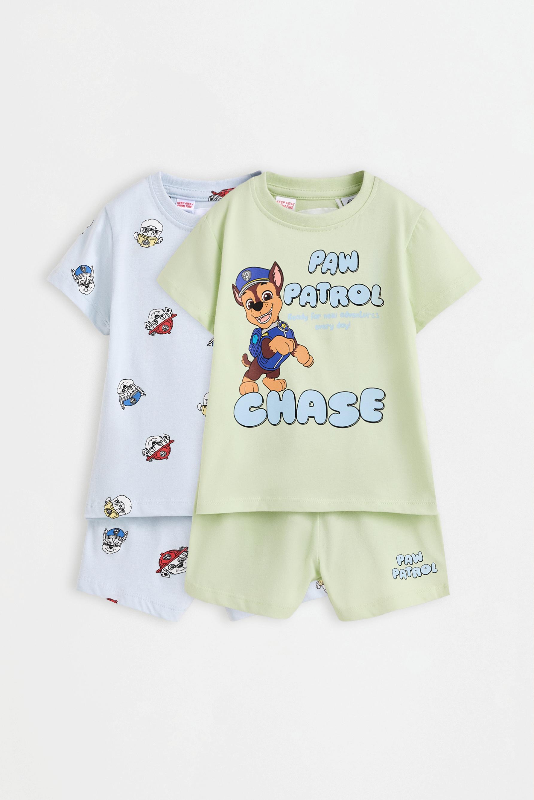 Pack of 2 short PAW Patrol ©Nickelodeon pyjamas — YELLOW
