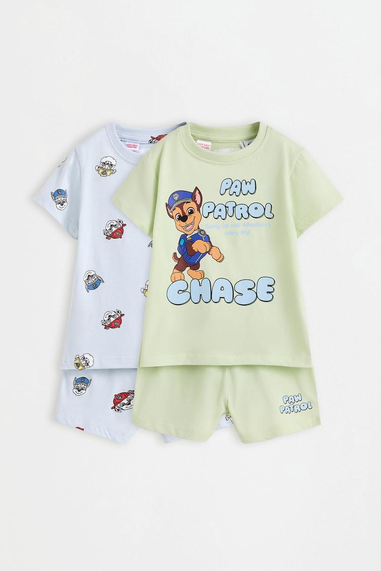 Pack of 2 short PAW Patrol ©Nickelodeon pyjamas — YELLOW