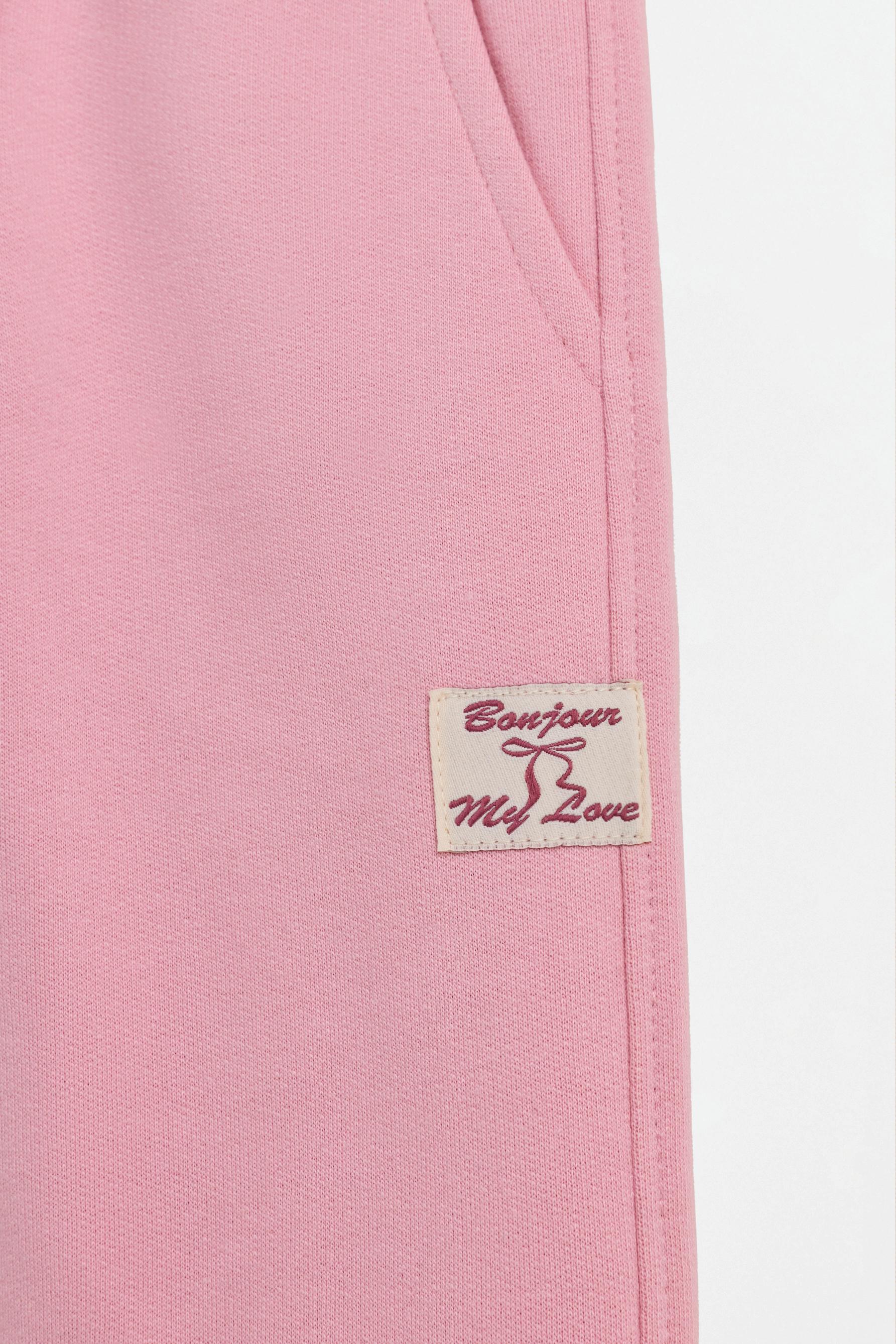 Pack of 2 plush trousers — PINK