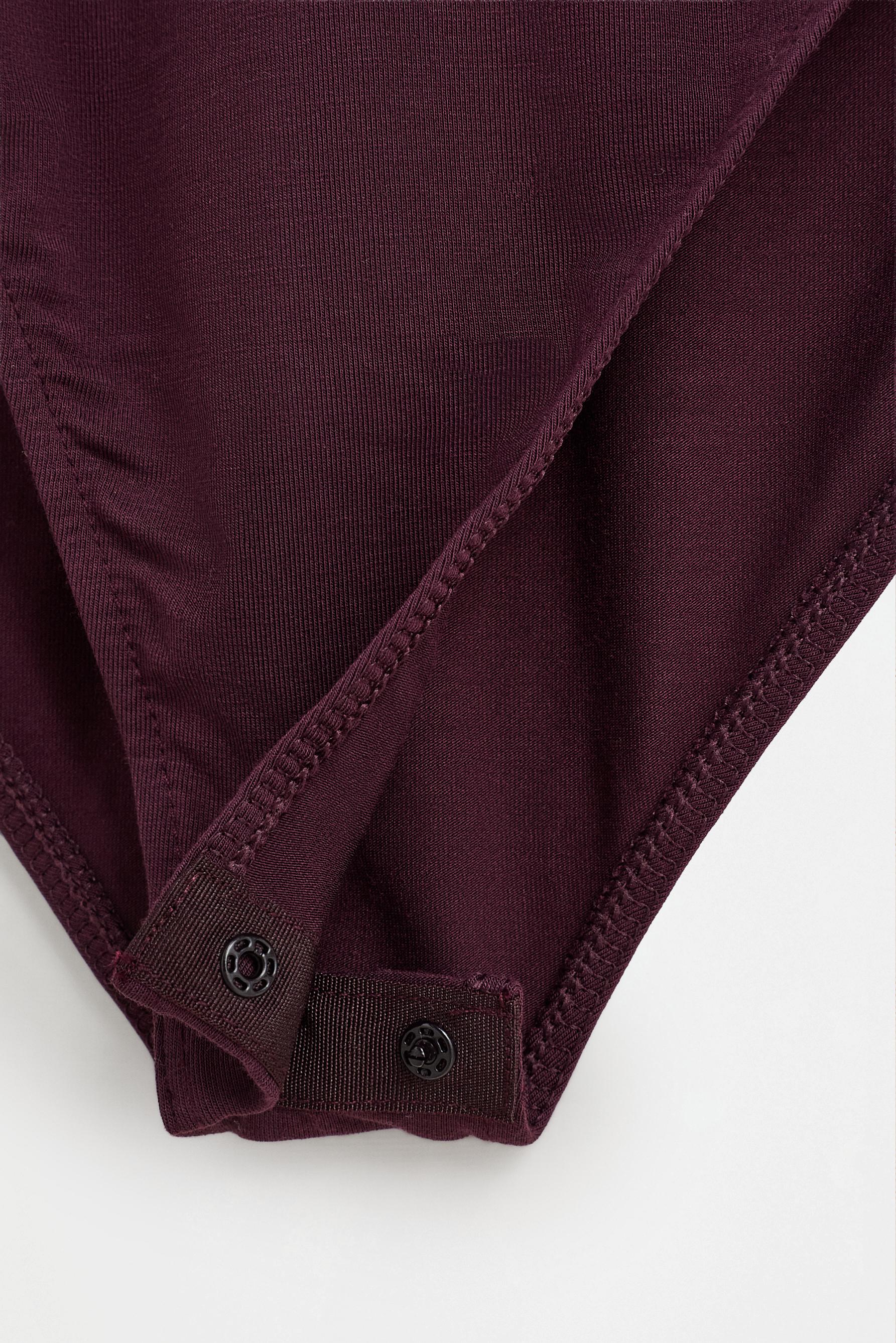 LIGHTWEIGHT thermal insulation bodysuit (-4ºC to 9ºC) — DARK BURGUNDY