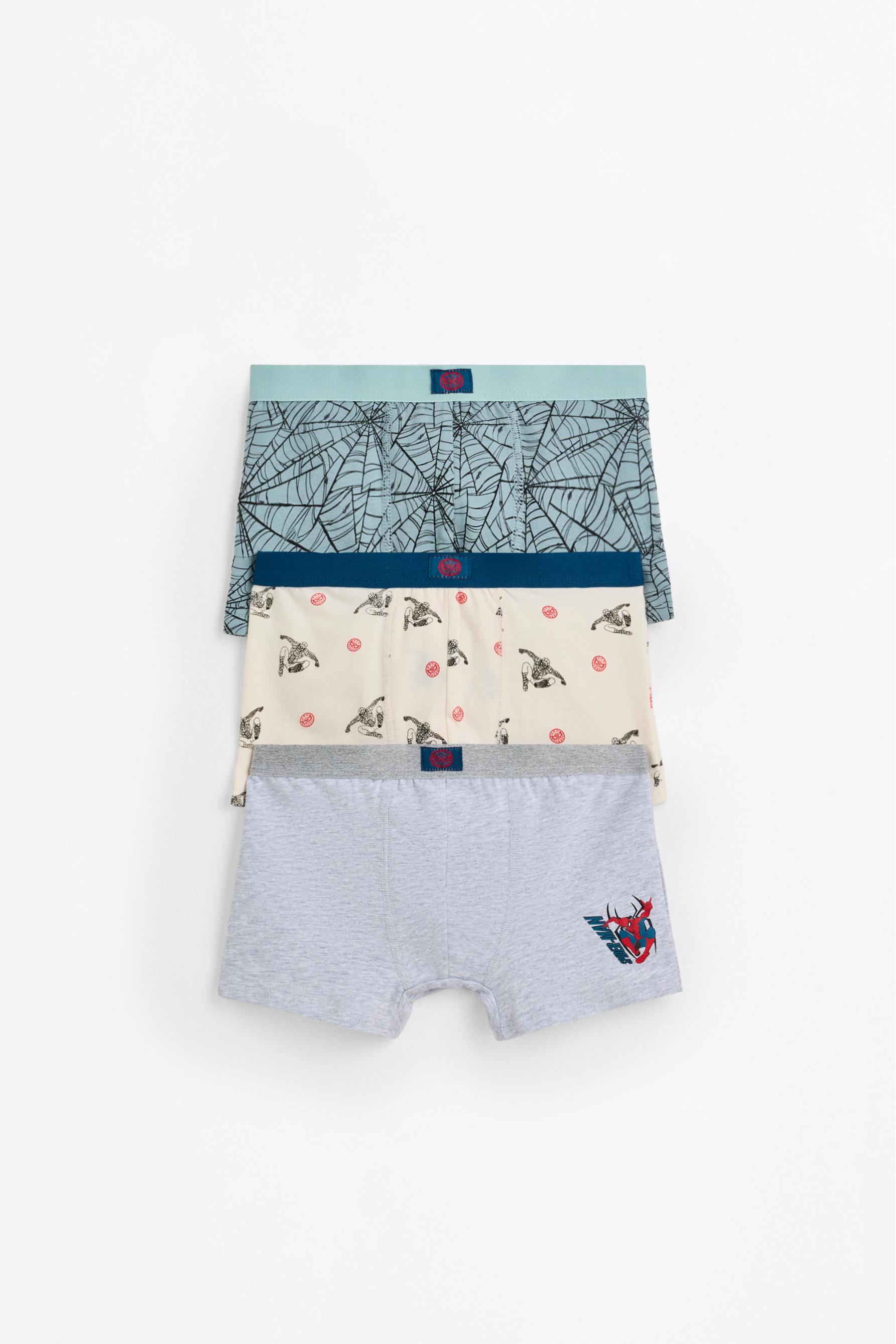 Spiderman ©Marvel boxer briefs (3-pack) — WHITE/RED