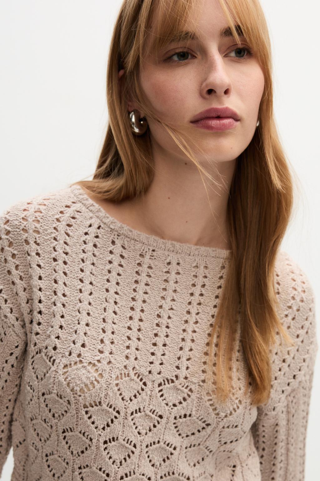 Maglia traforata
