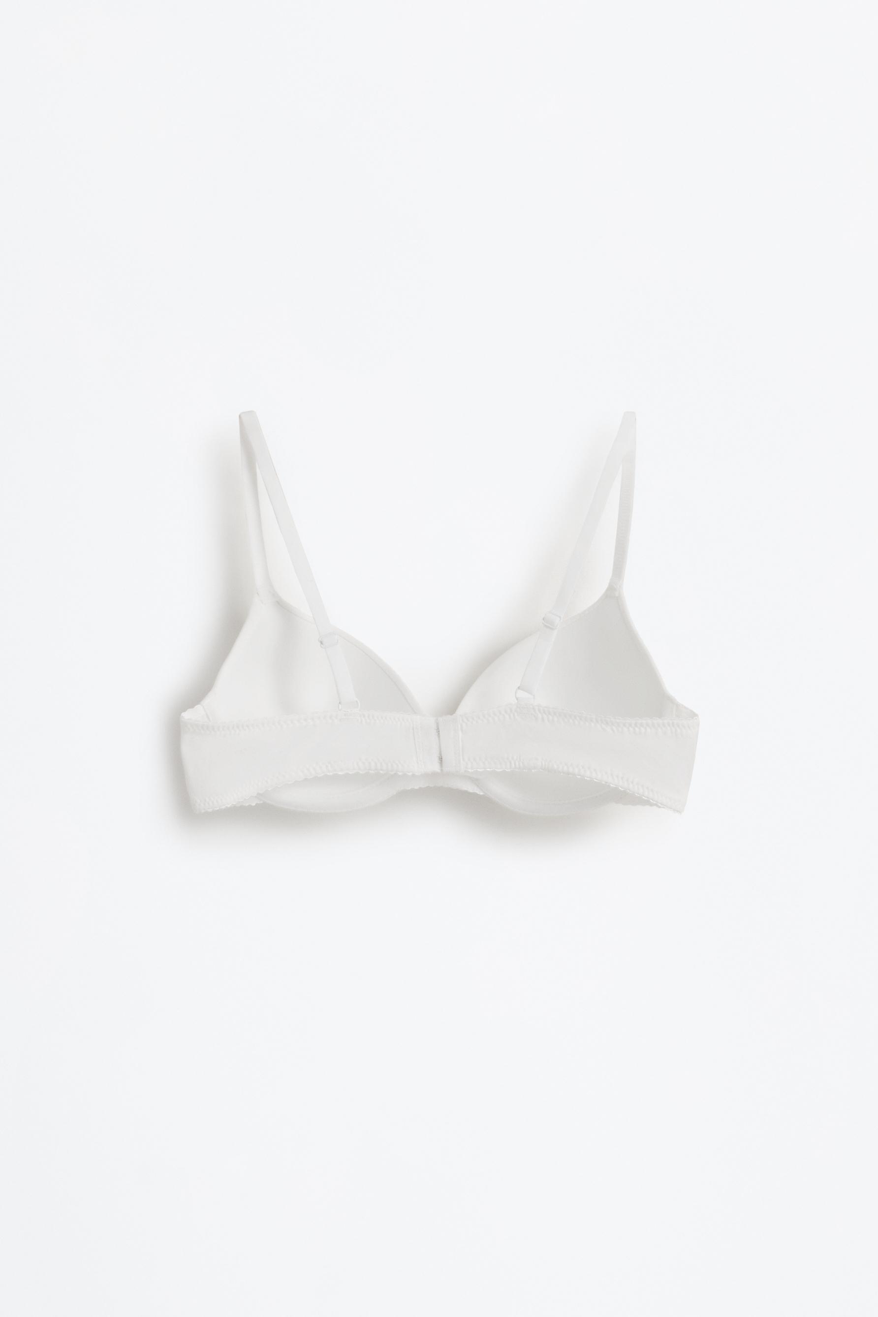 Basic bra — WHITE
