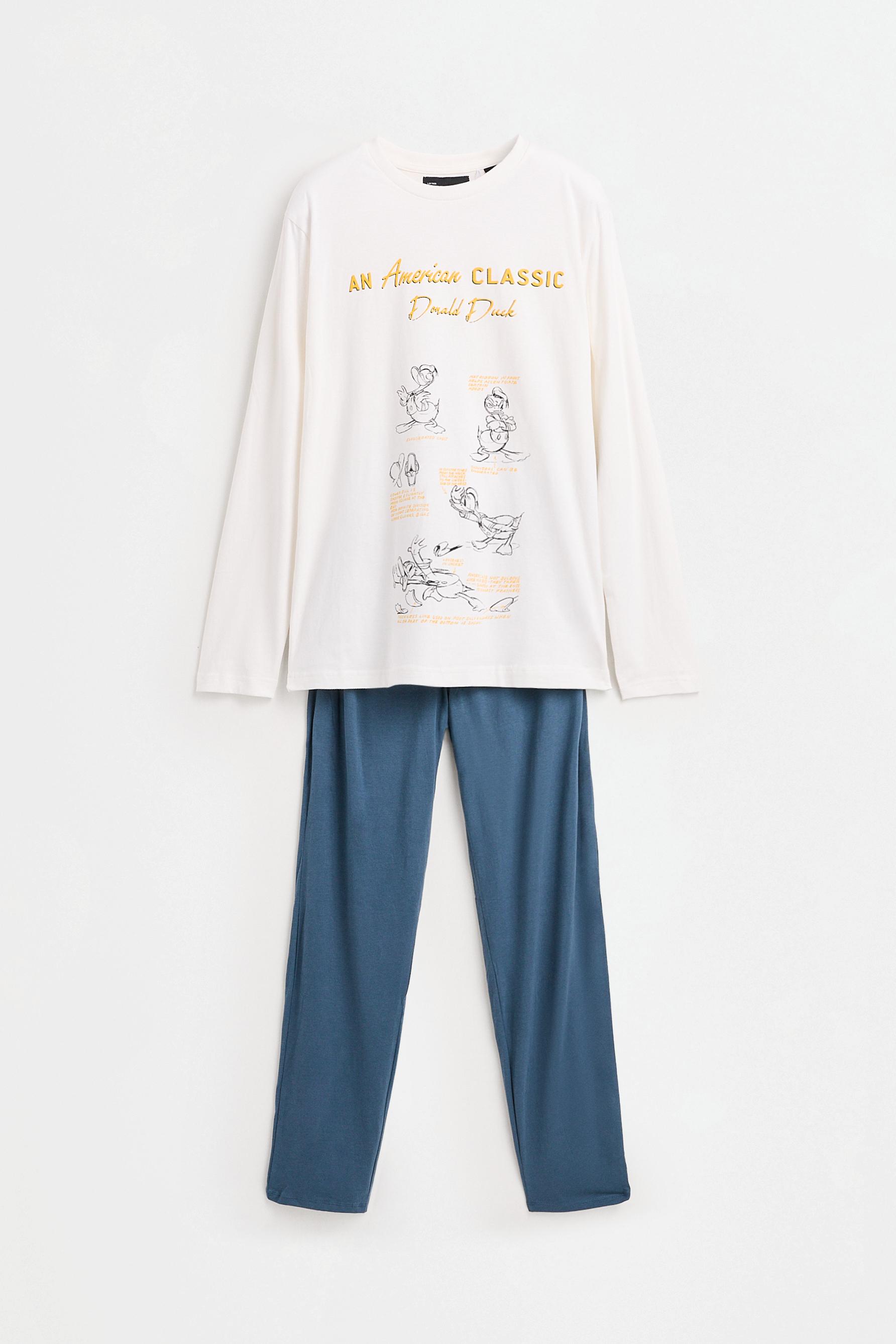 Donald ©Disney long sleeve pyjamas — OFF WHITE