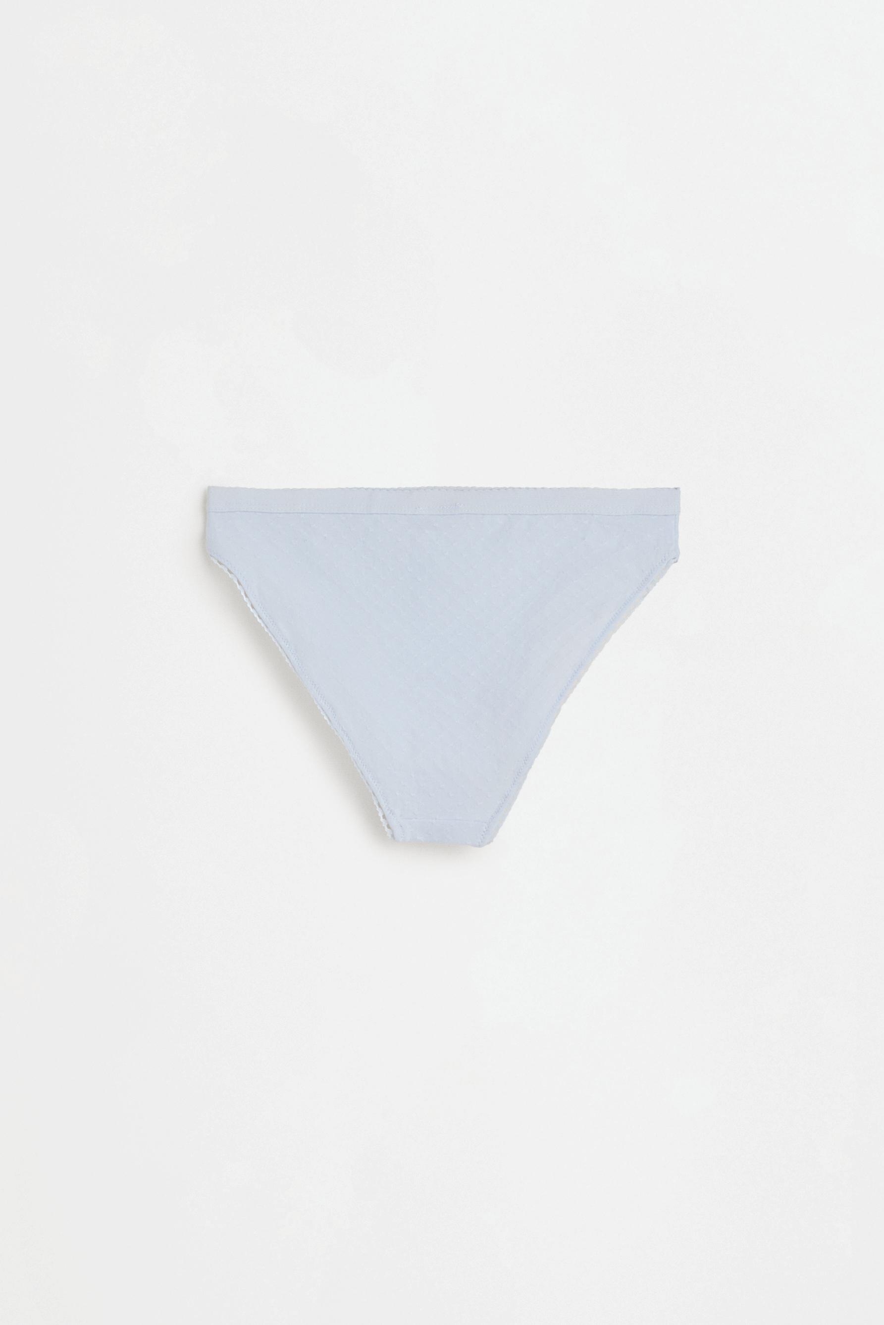 Classic dotted mesh briefs (3-pack) — SKY BLUE