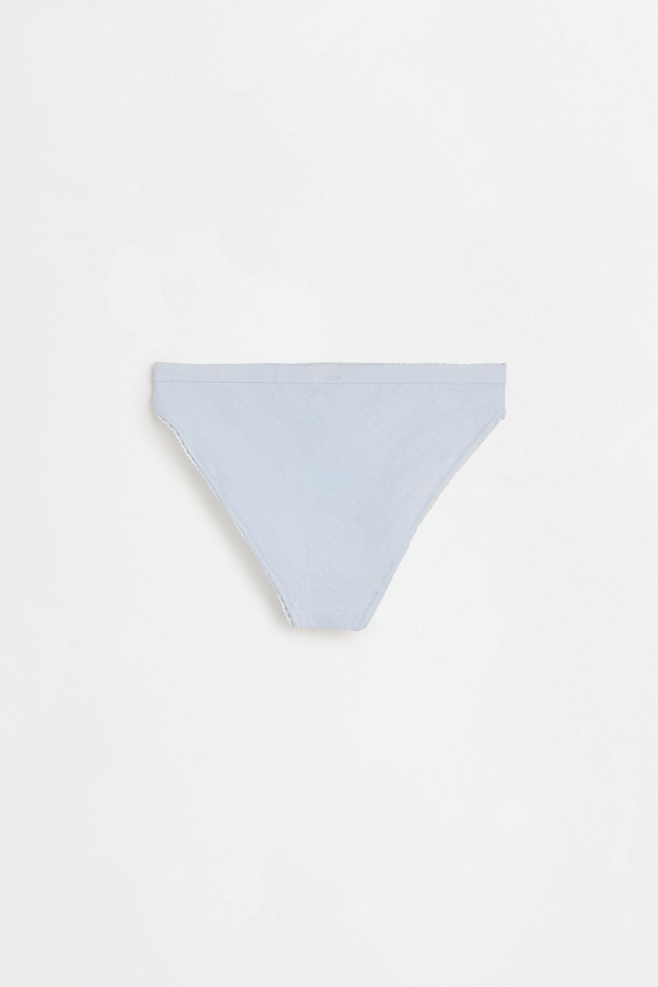 Classic dotted mesh briefs (3-pack) — SKY BLUE
