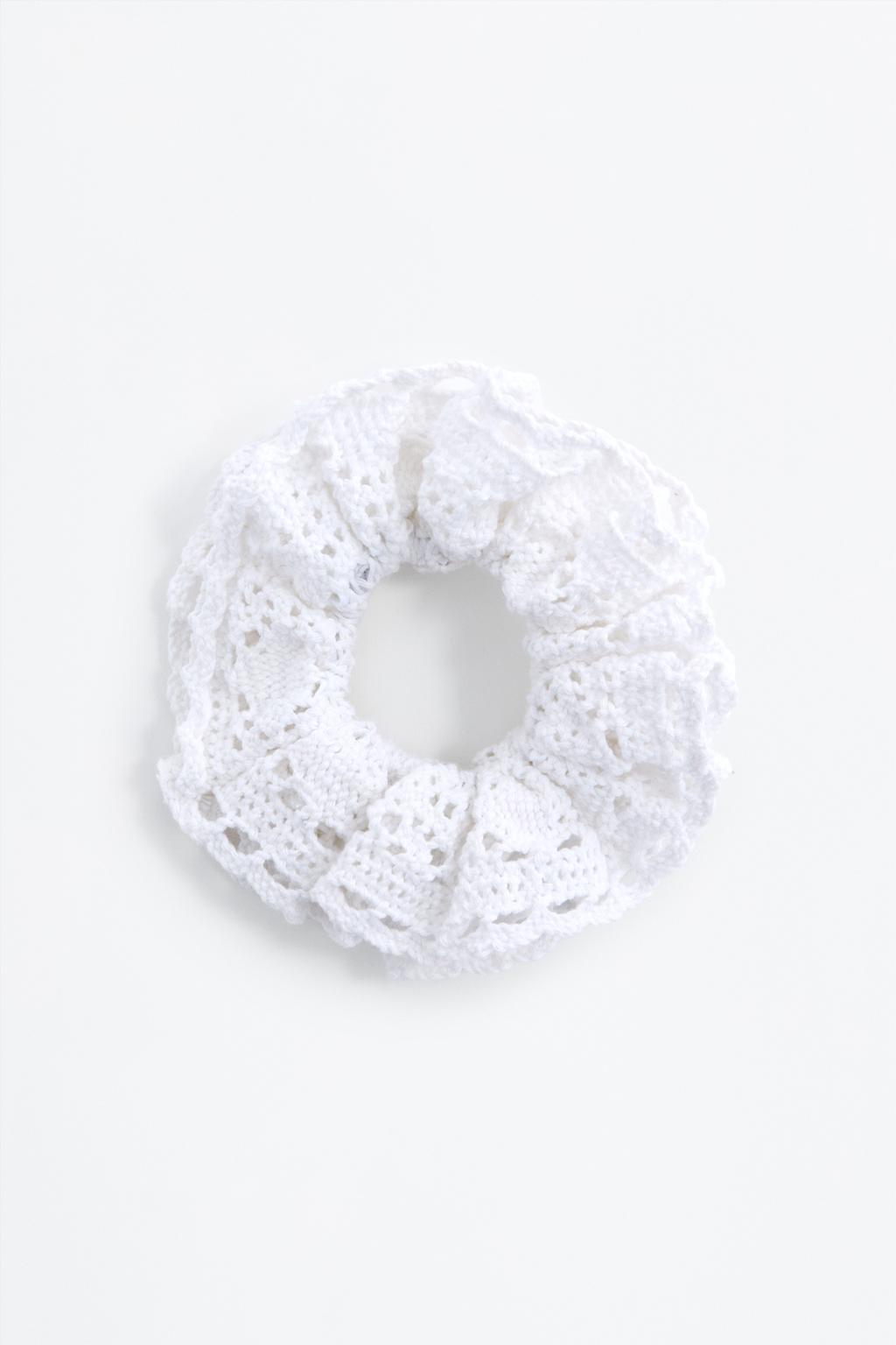 XL crochet scrunchie