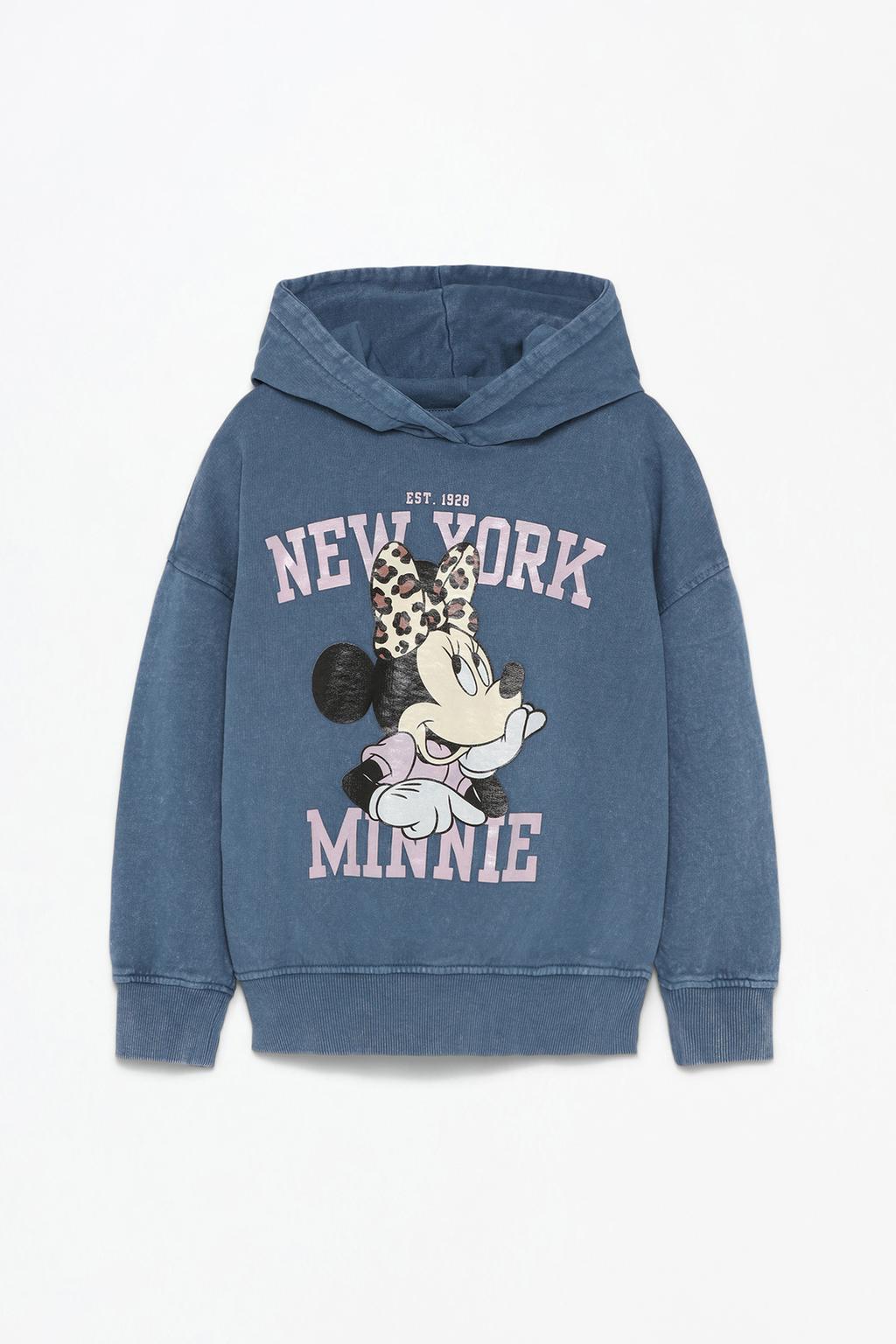 Minnie Mouse © Disney desenli ve kapüşonlu sweatshirt