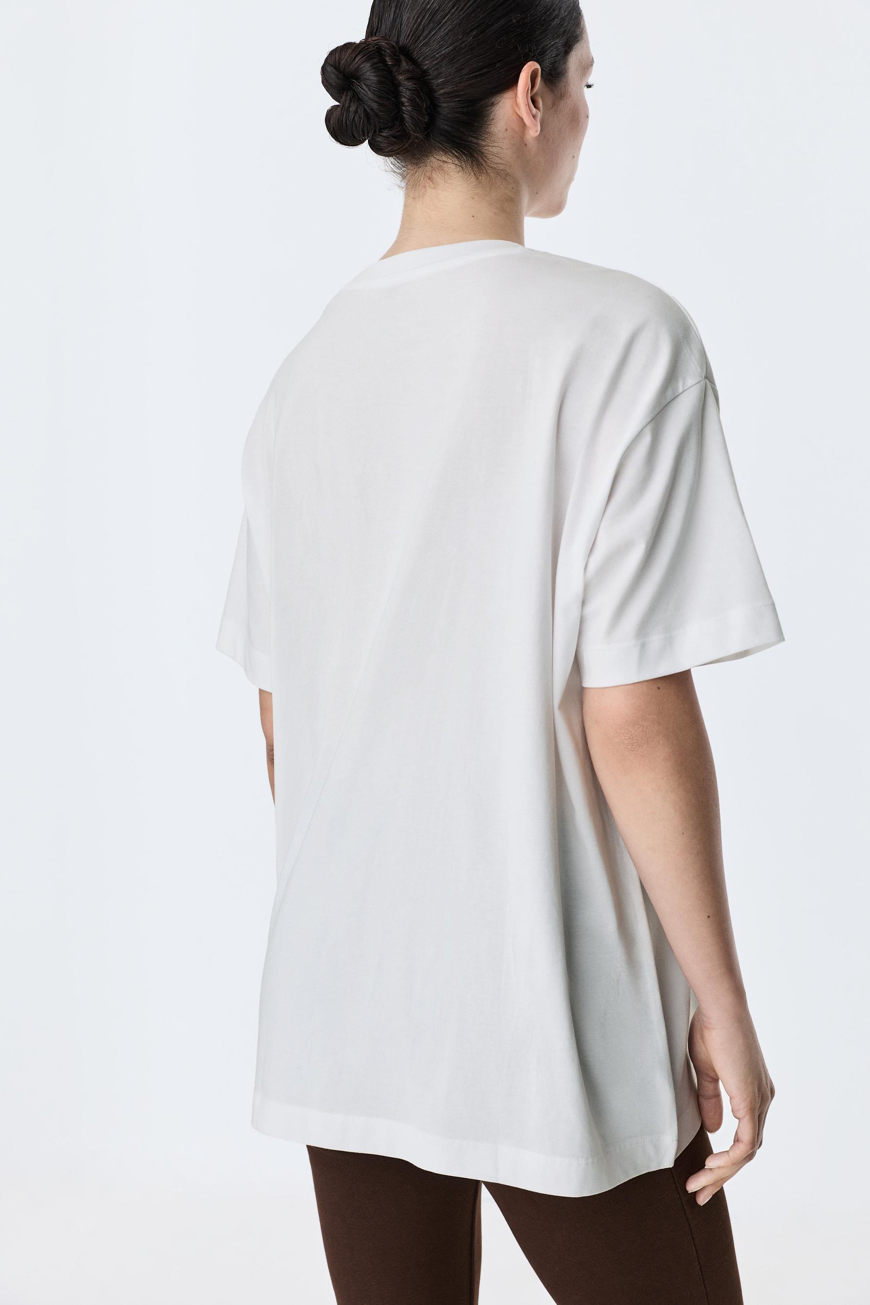 Oversize T-shirt — WHITE