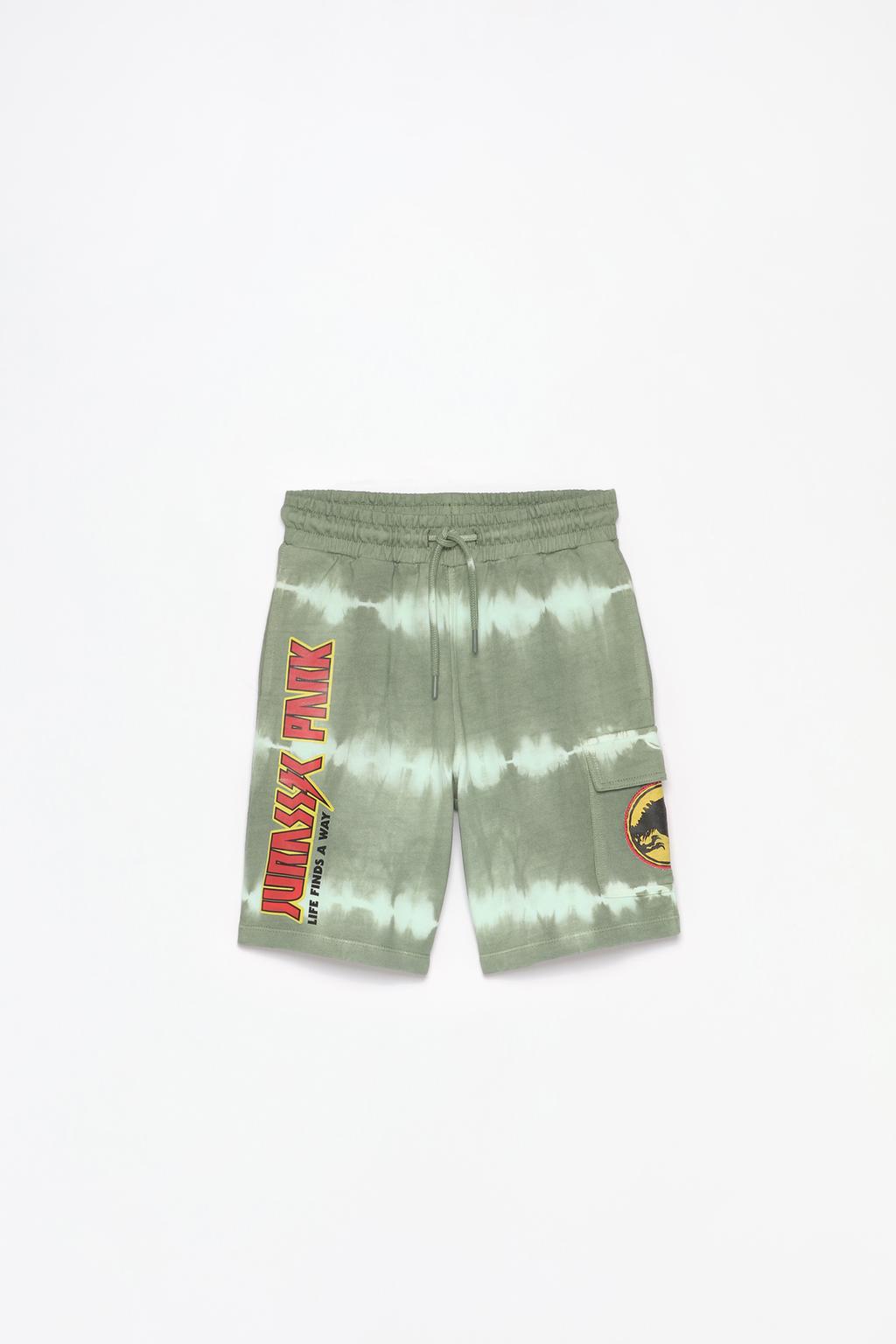 Jurassic Park ©Universal cargo jogger Bermuda shorts