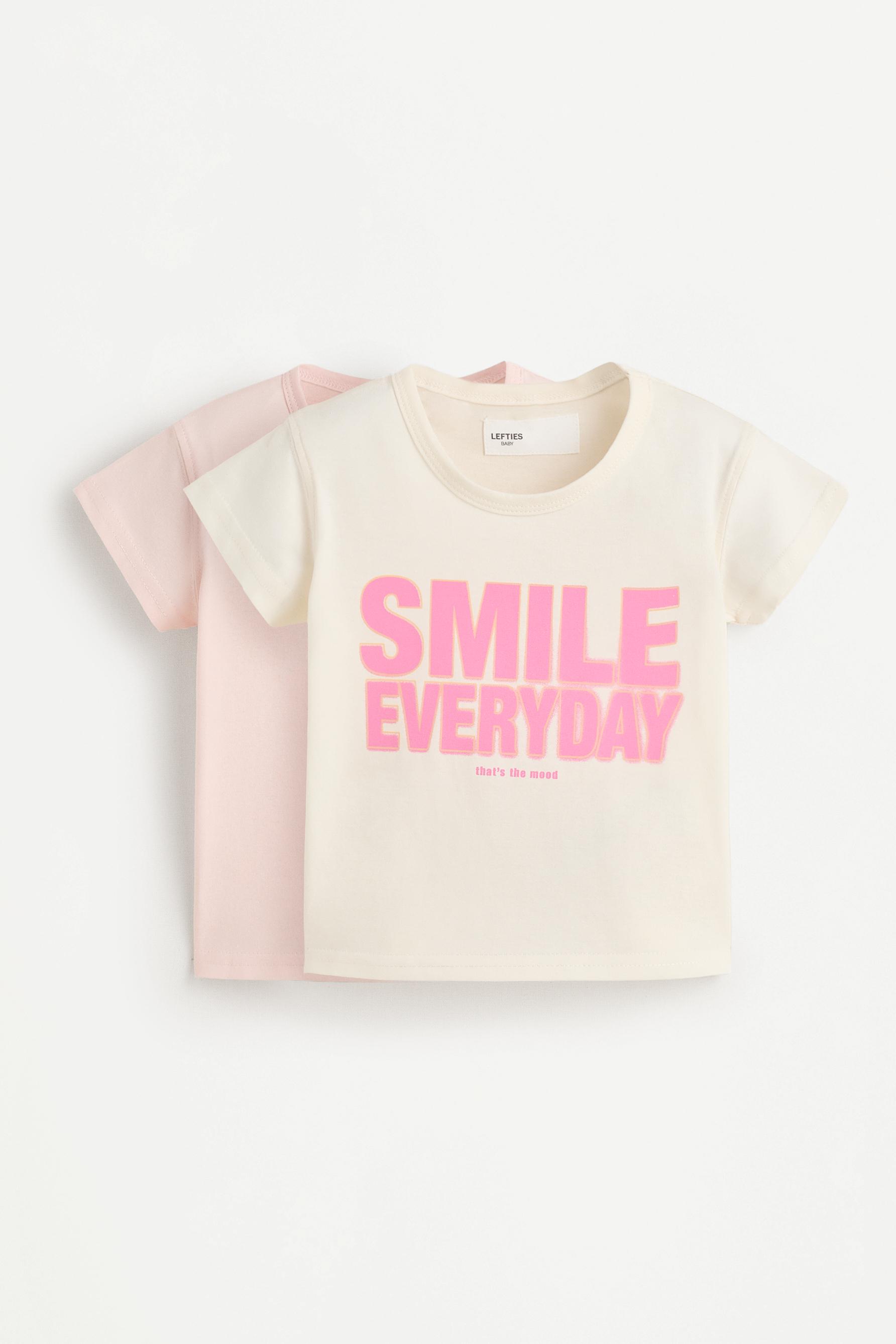Pack of 2 assorted T-shirts — SAND