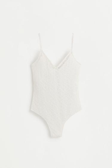 Lace bodysuit — OFF WHITE 6