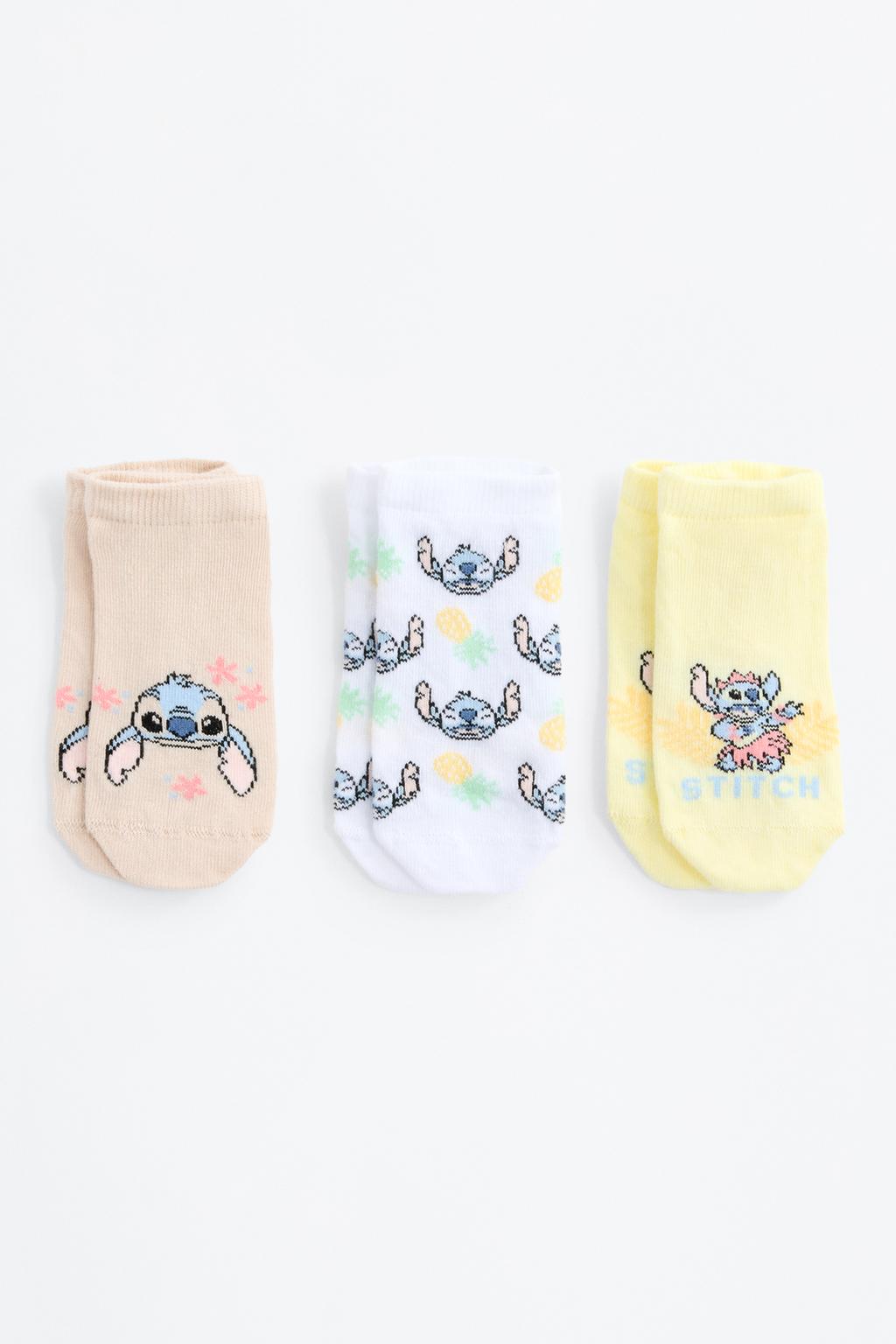 4-pack of Stitch ©Disney tropical socks