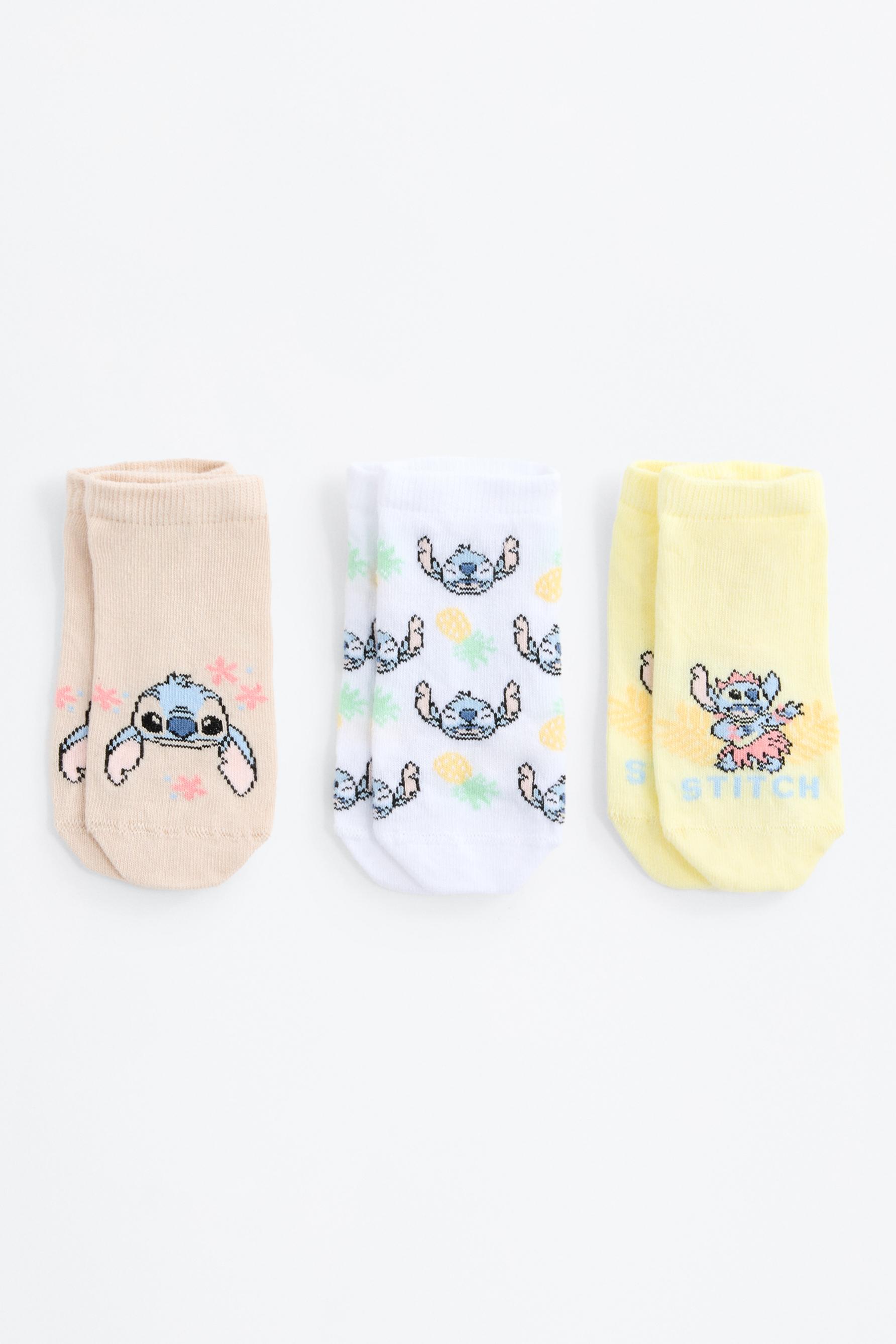 Pack 3 calcetines Stitch ©Disney tropical