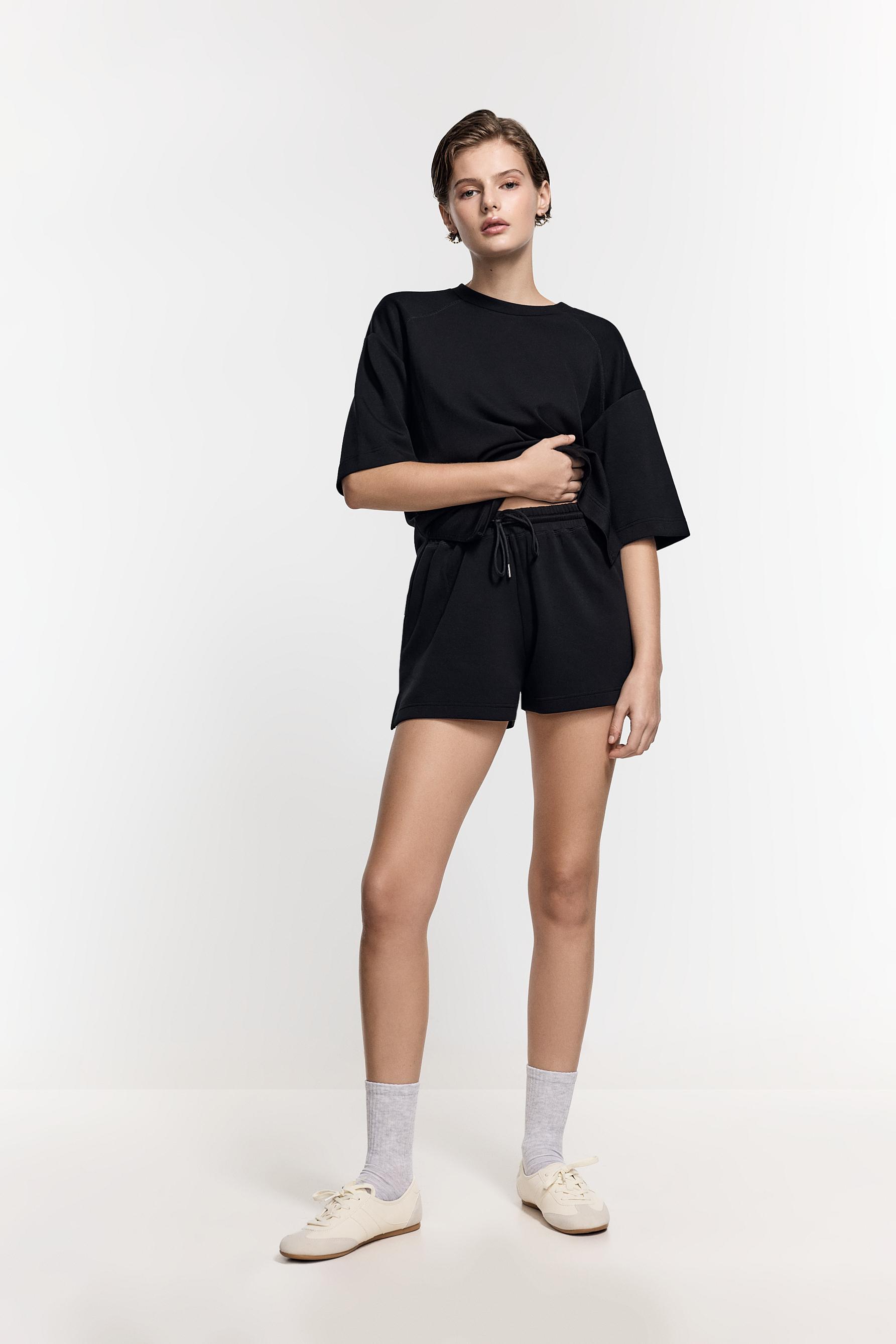 Modal shorts — BLACK