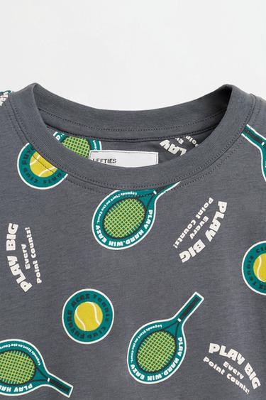 Short printed pyjamas — GREY MARL 4