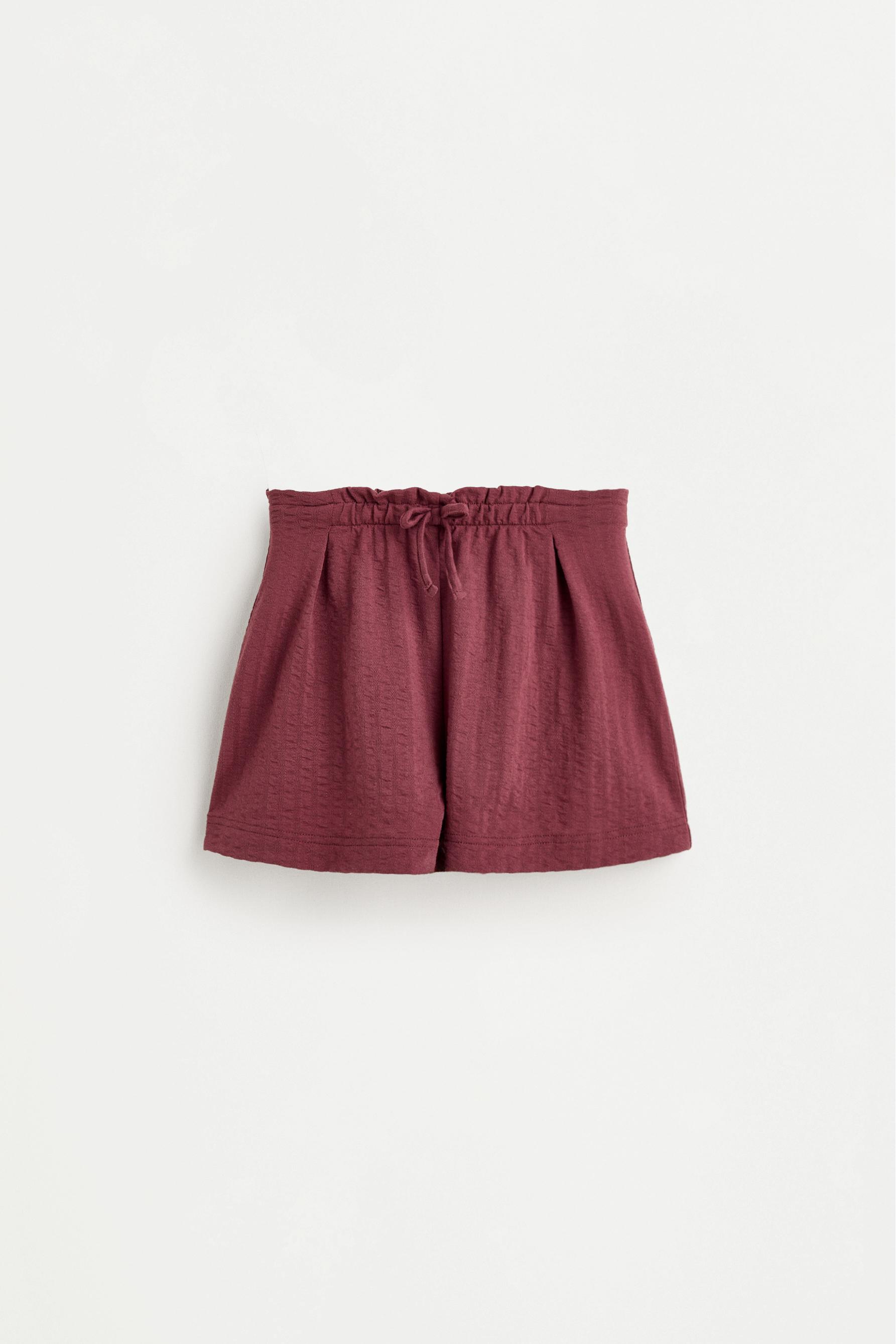 Bias cut shorts — PLUM