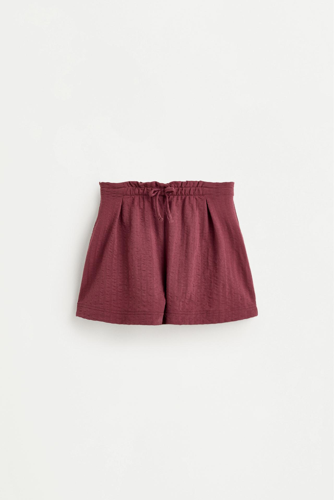 Bias cut shorts — PLUM
