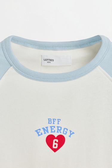 Raglan sleeve T-shirt — PALE BLUE 3