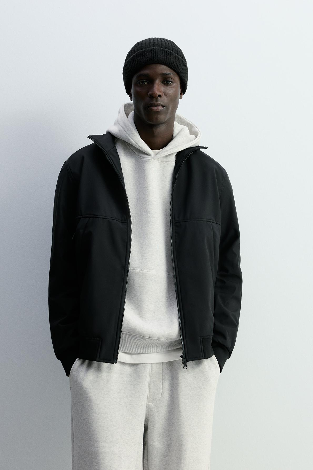 Cazadora deportiva polar