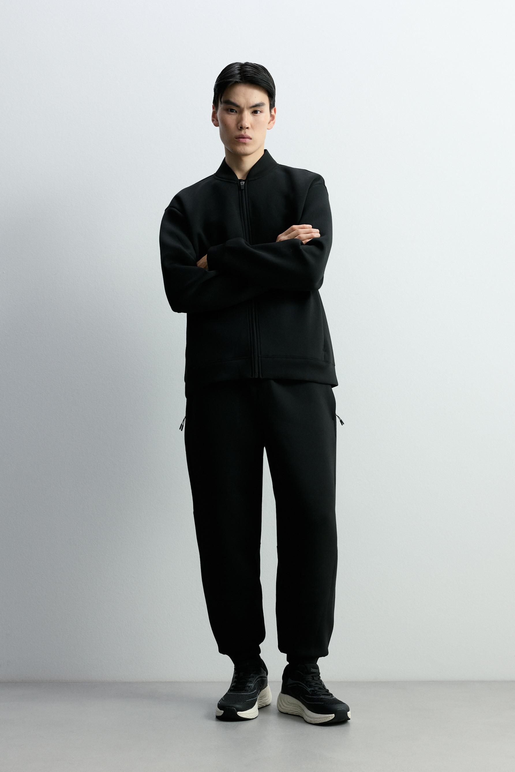 Pantalón efecto neopreno costuras X-365