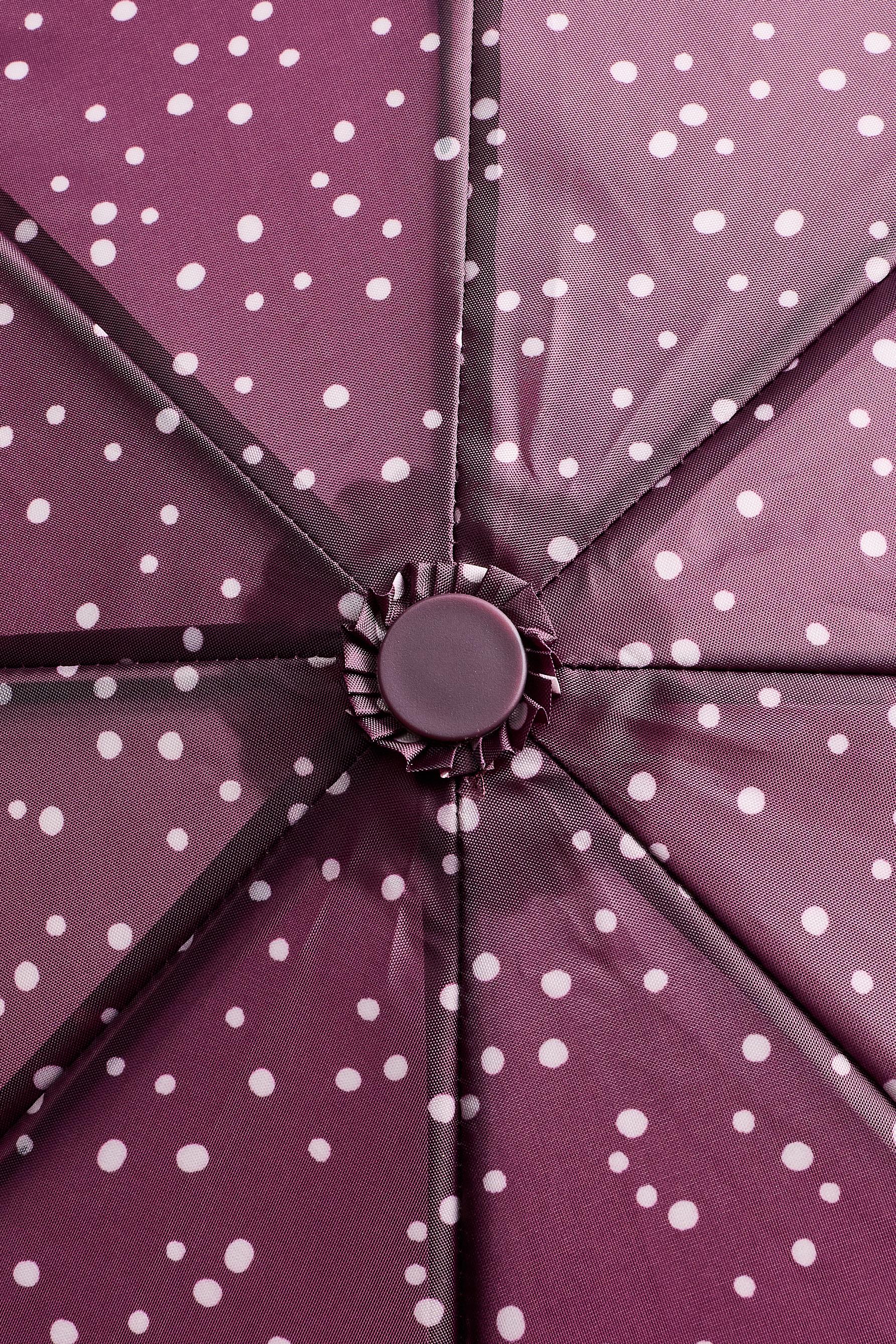 Printed umbrella — BURGUNDY