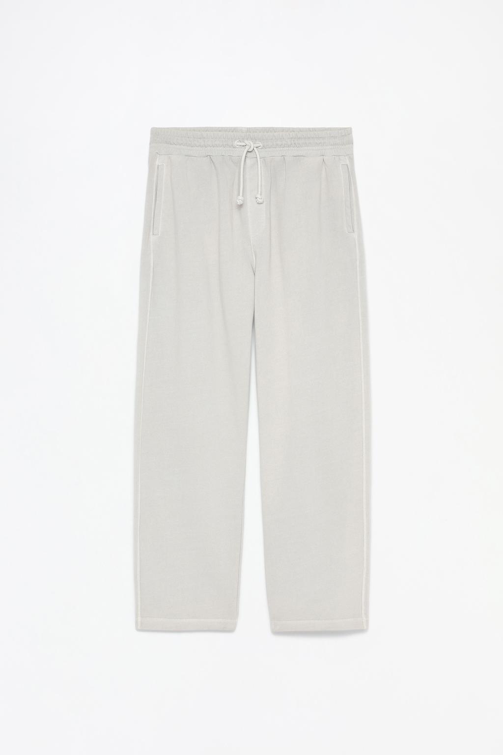 Faded jogging trousers